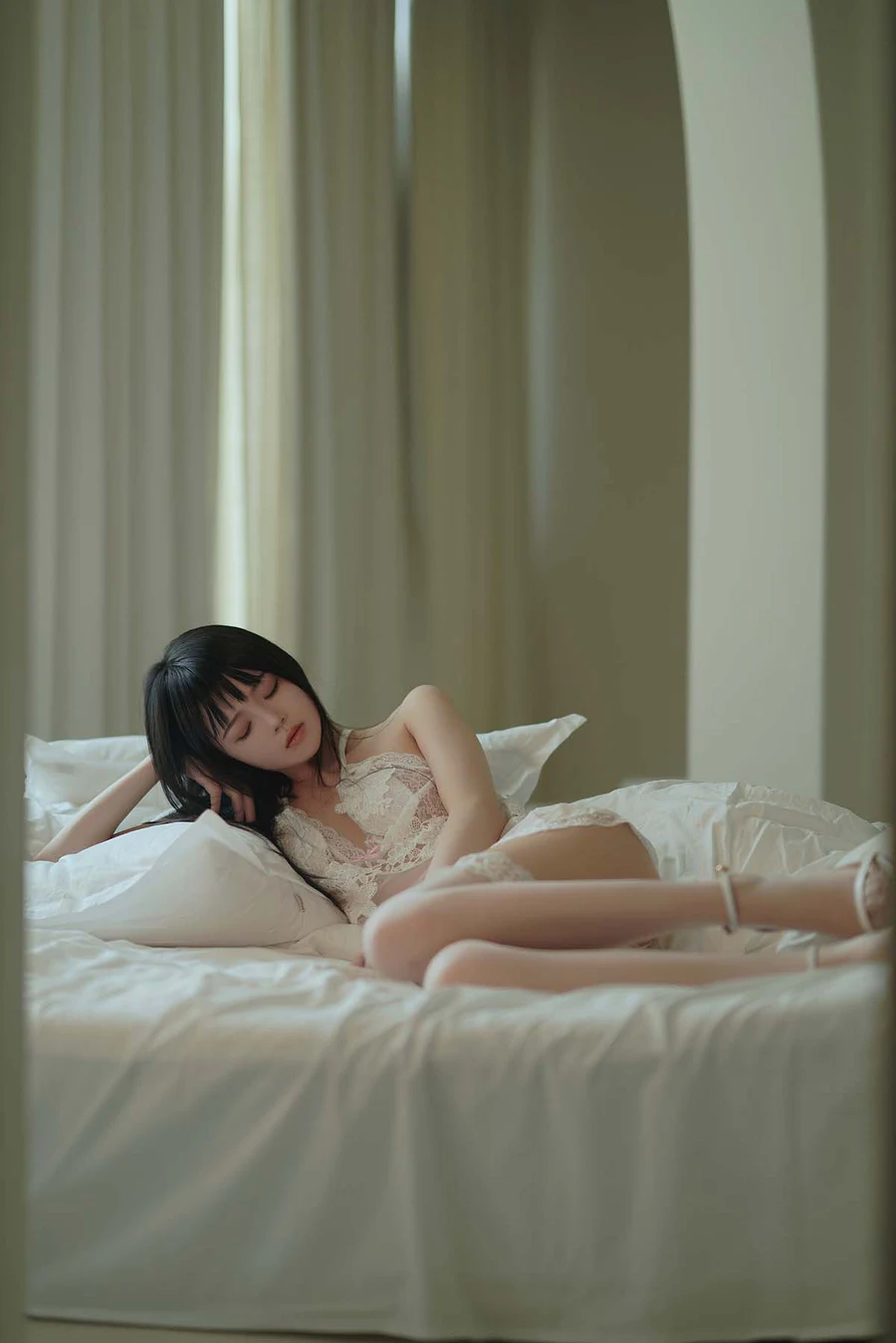 桜桃喵 – 软纱 Cosplay-第1张