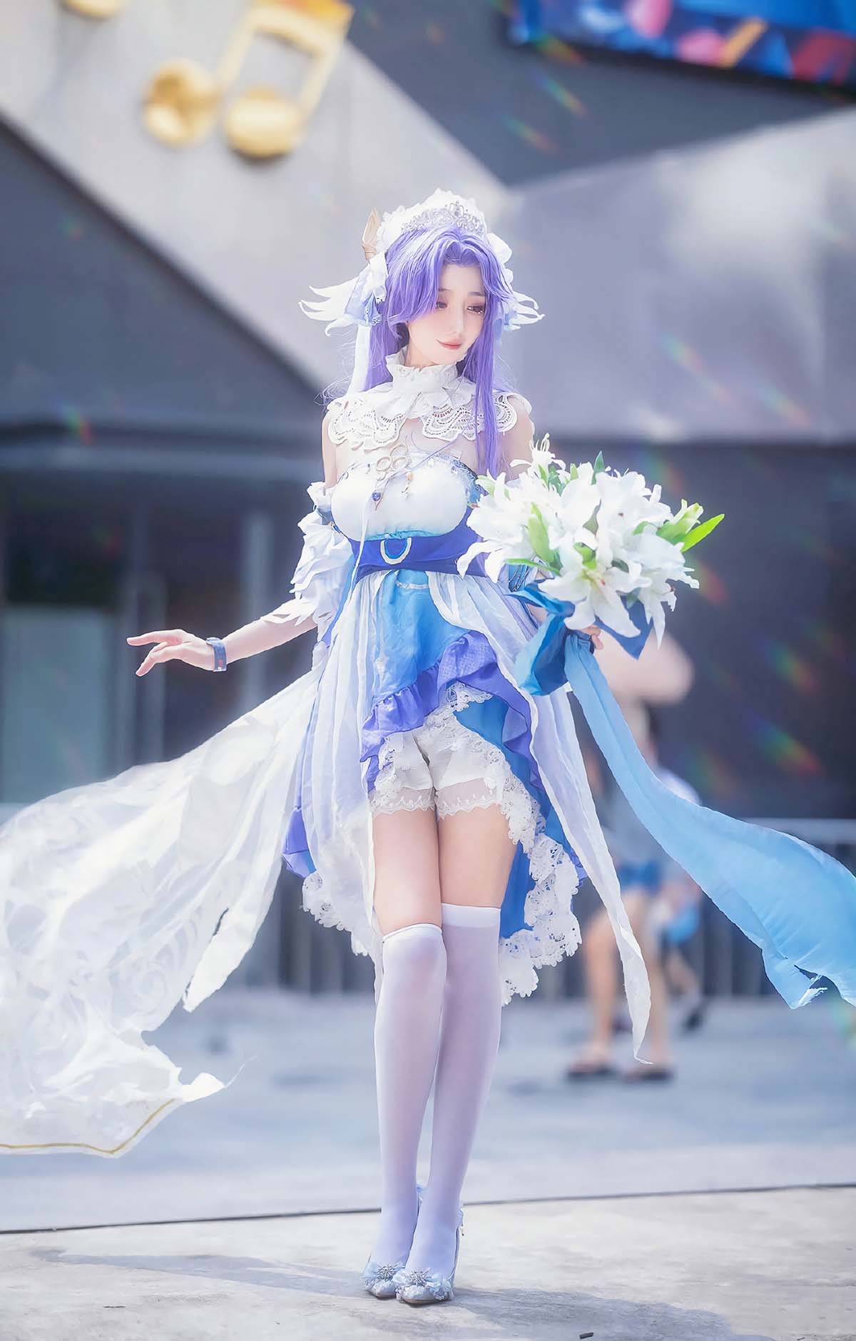 走路摇zly – 大桥花嫁 Cosplay-第1张