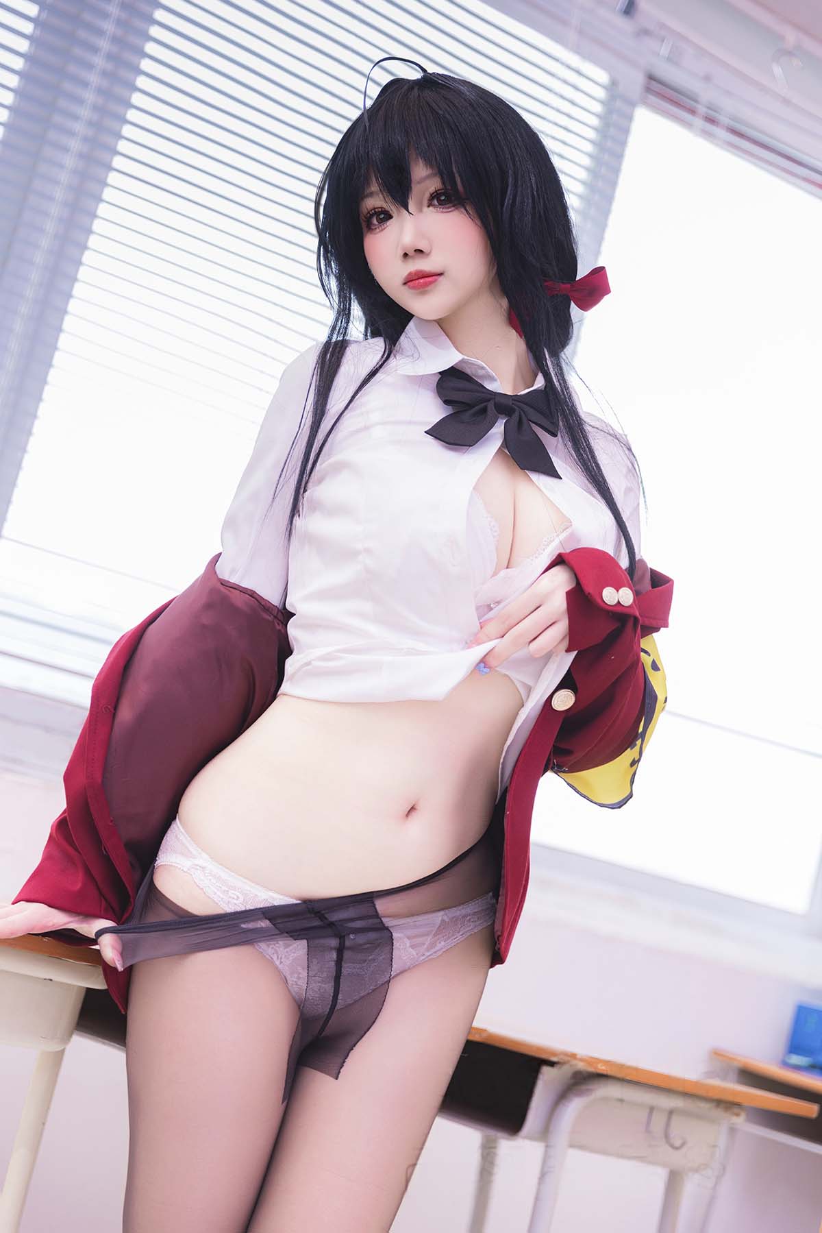 雪晴Astra – 碧蓝航线 大凤 风纪委员 Cosplay-第1张