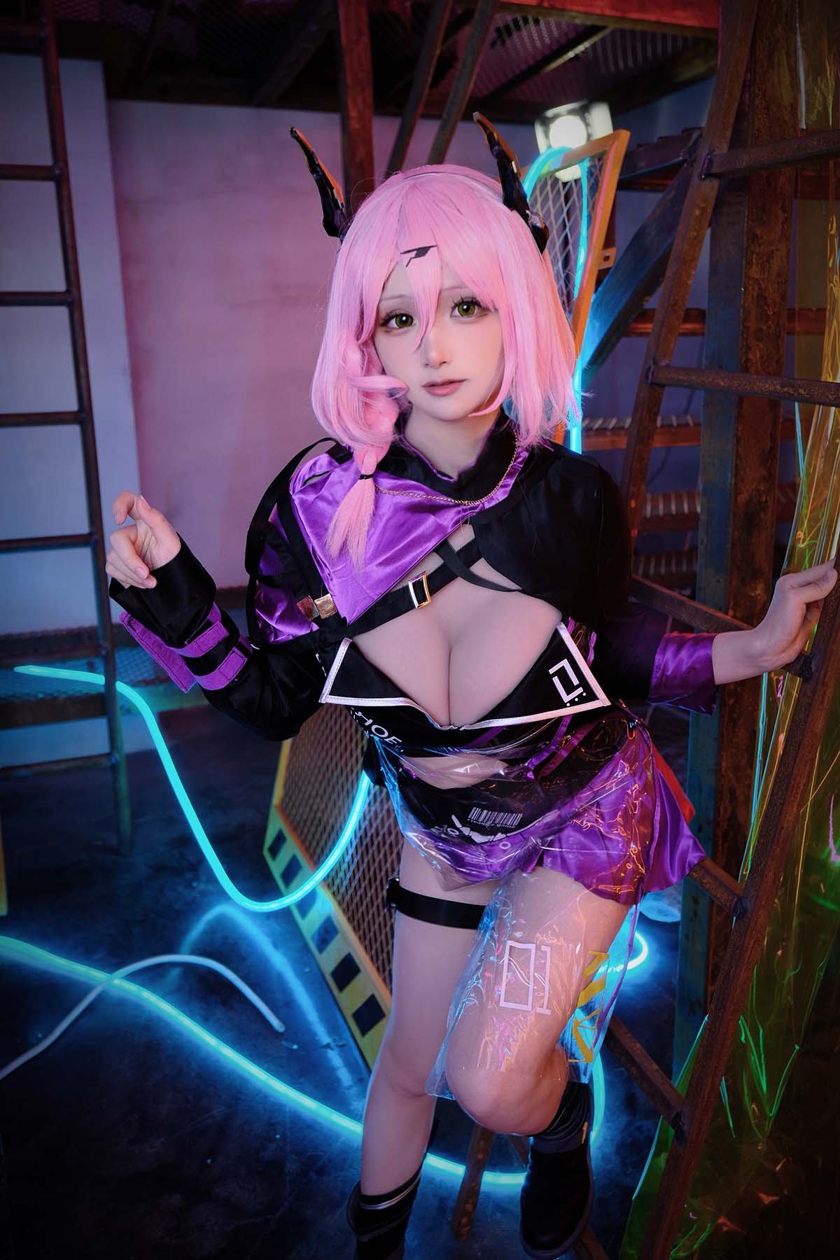 幼愛youmeko – 泰丝 TESS Set[Erophone] Cosplay-第1张
