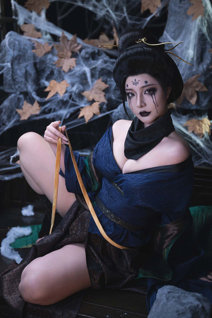 yuuhui玉汇 – 黑神话 四妹 Cosplay-第1张