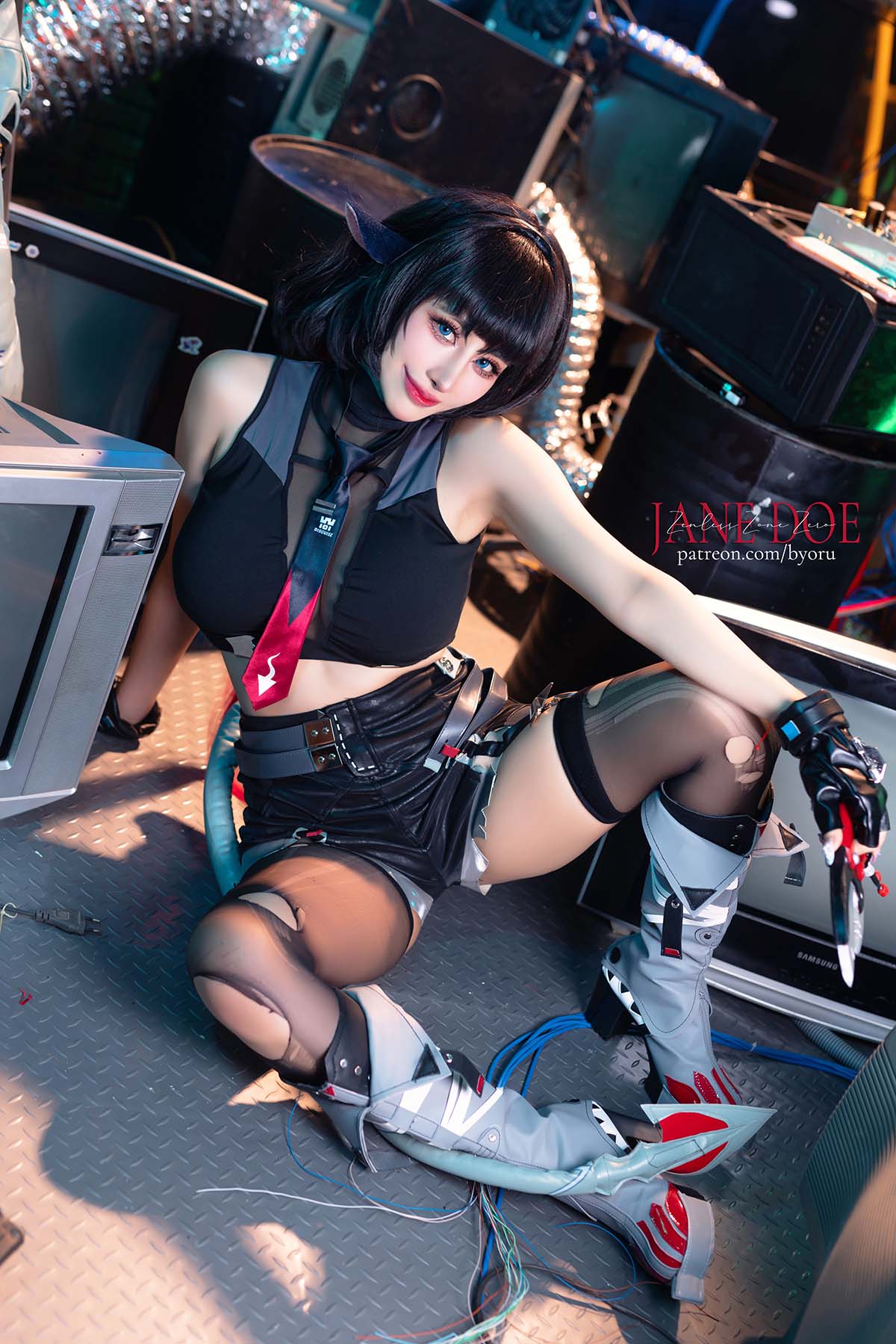 日本性感萝莉Byoru – Jane Doe简杜（绝区零） Cosplay-第1张
