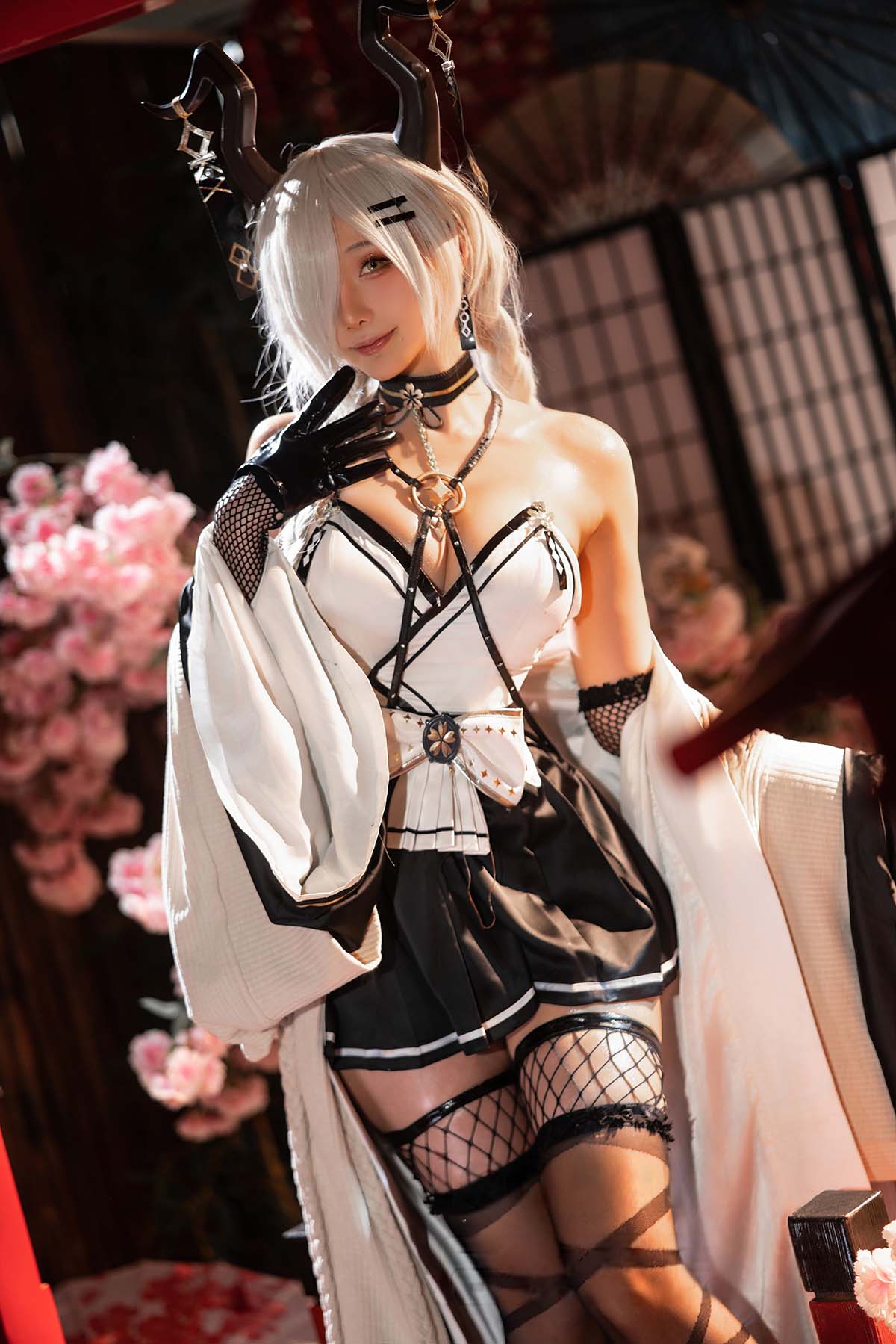 如月灰 – 碧蓝航线 尾张 Cosplay-第1张