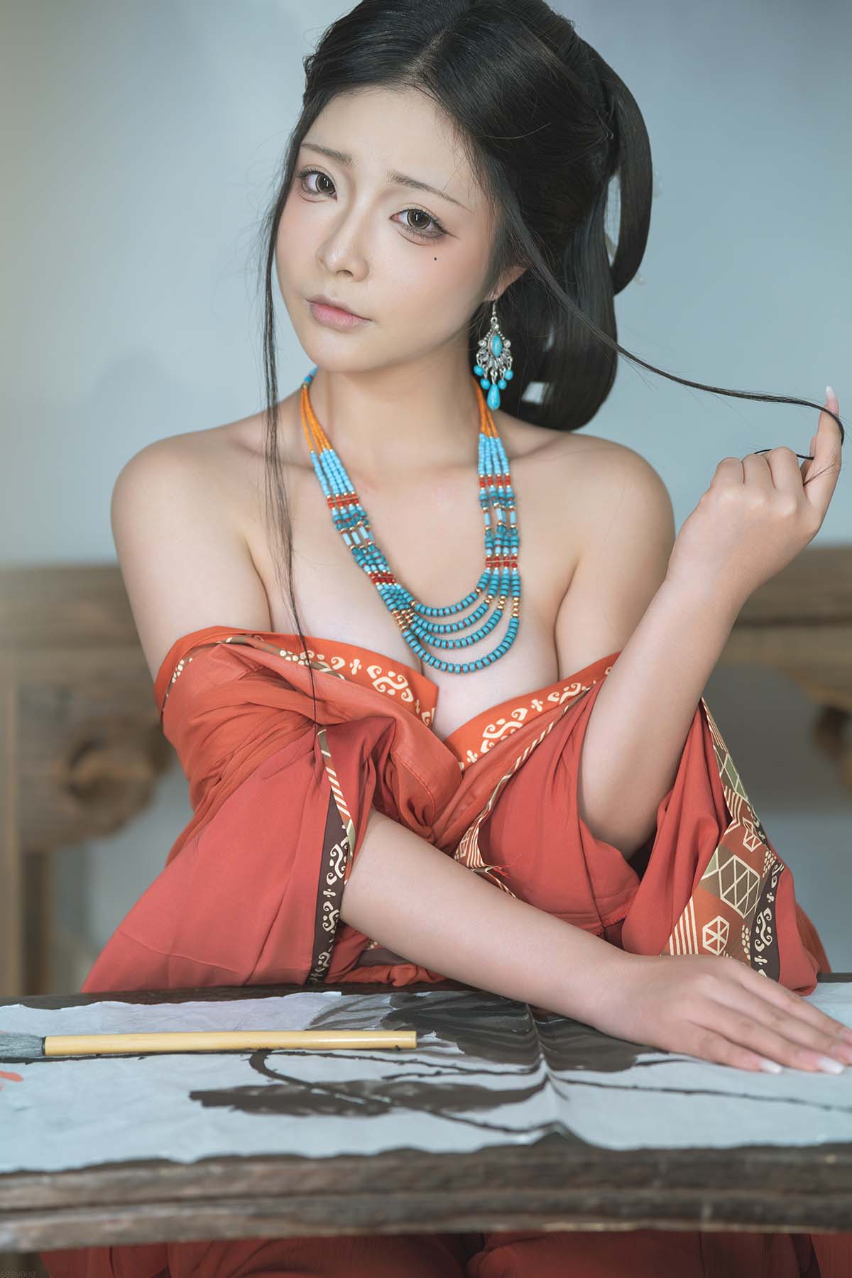 yuuhui玉汇 – 湘追夫人 Cosplay-第1张