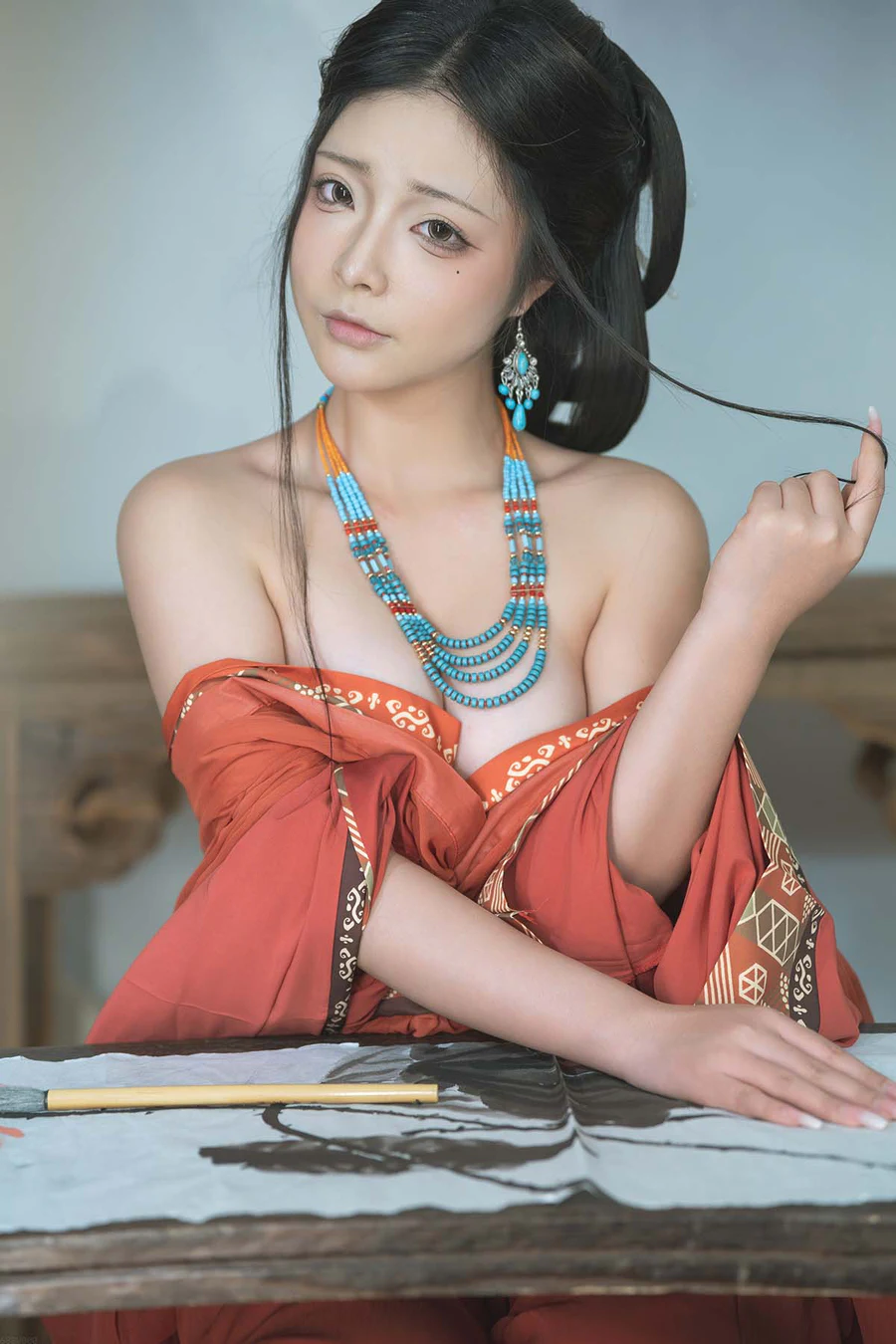 yuuhui玉汇 – 湘追夫人 Cosplay-第1张