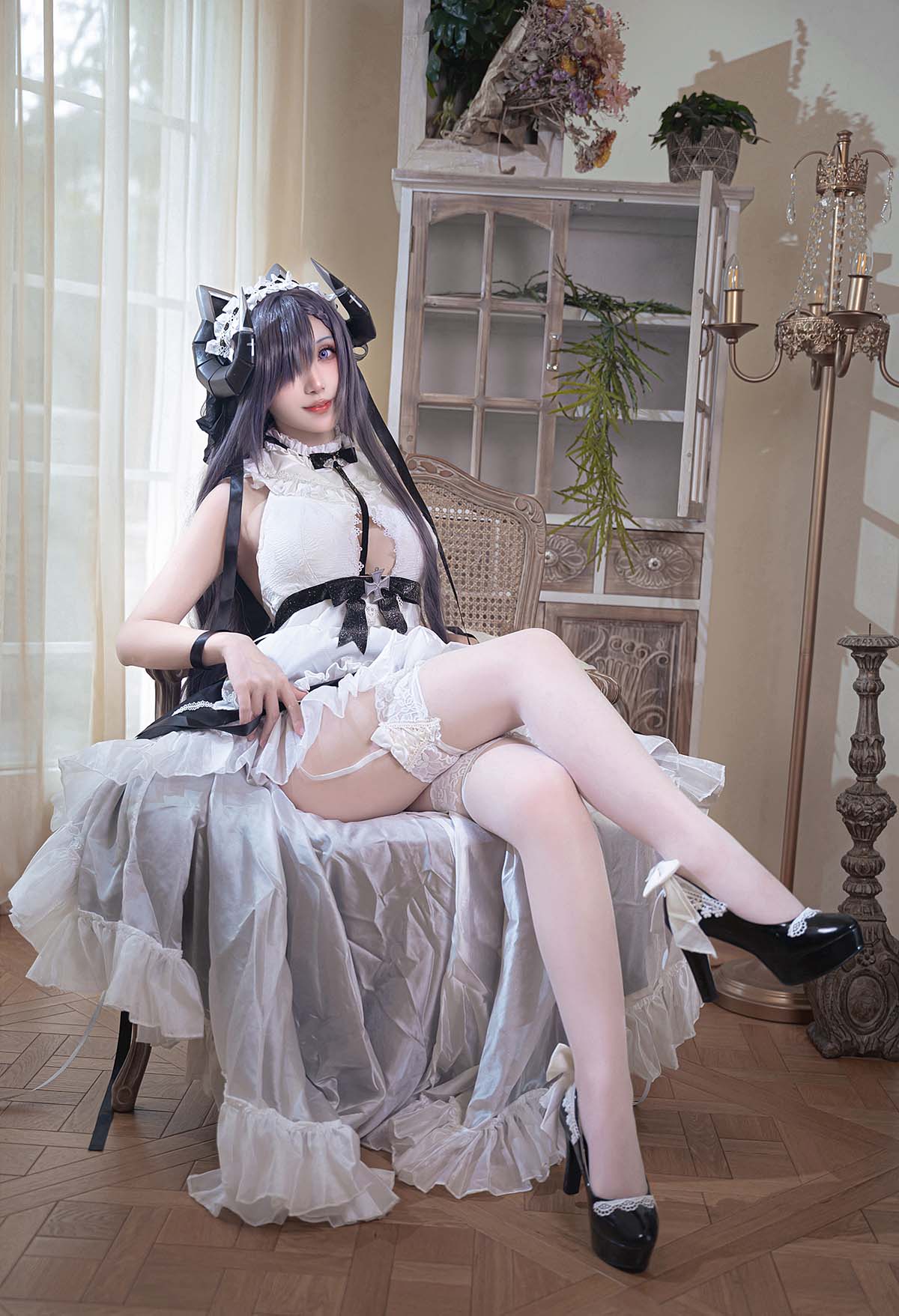 是夙卿呀 – 碧蓝航线 奥古斯特 Cosplay-第1张