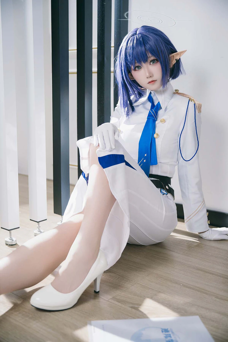 lunananya – 蔚蓝档案 扇喜葵 Cosplay-第1张