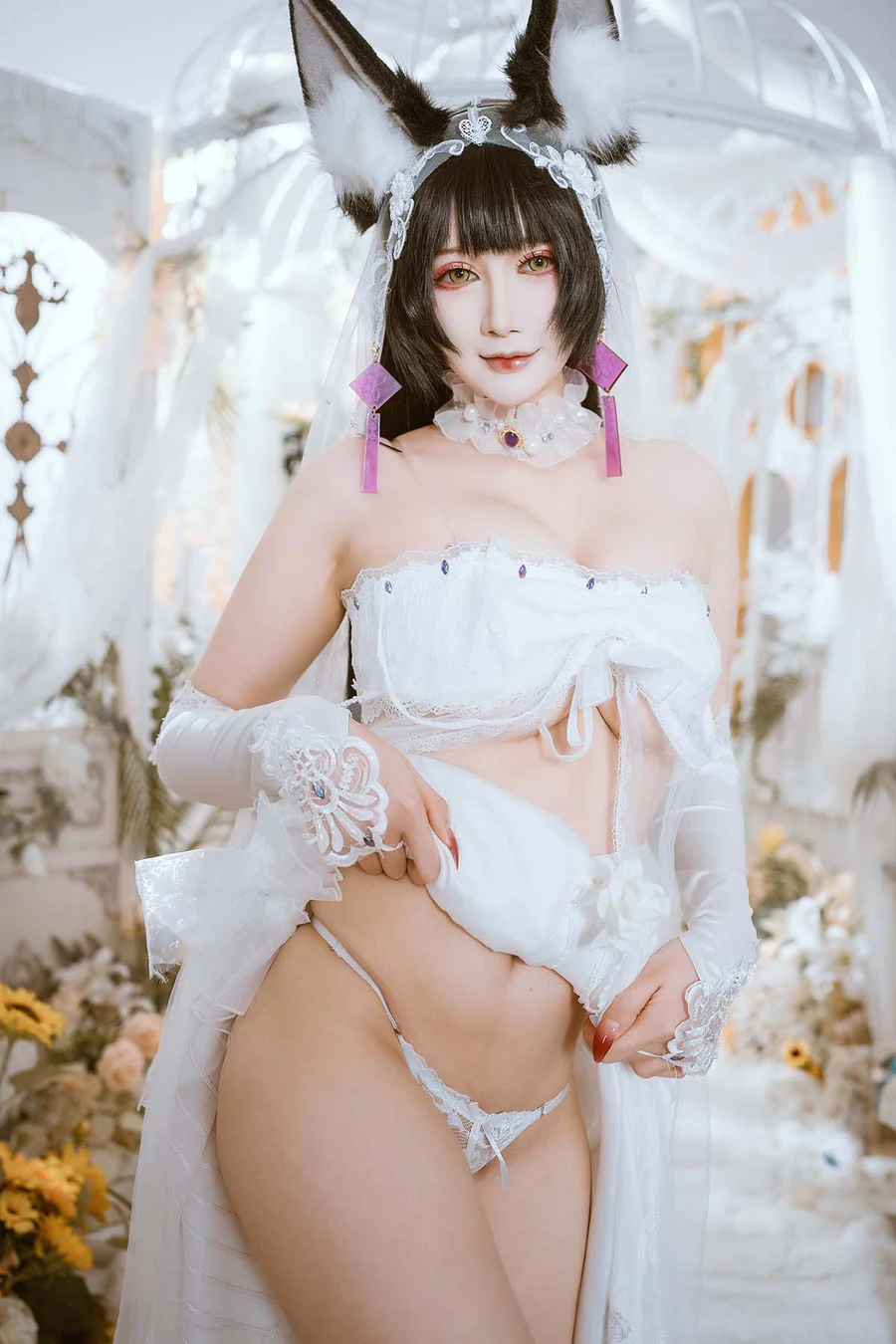 兔胖胖min – 武藏花嫁 Cosplay-第1张