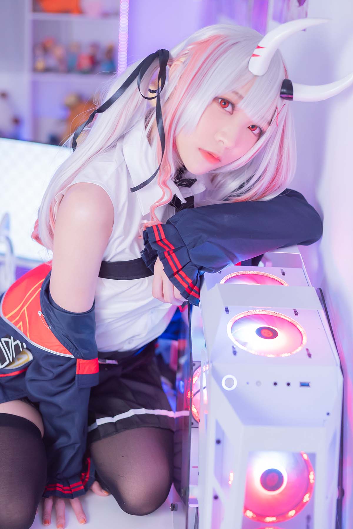 YuDan魚蛋 – Nakiri Ayame Cosplay-第1张
