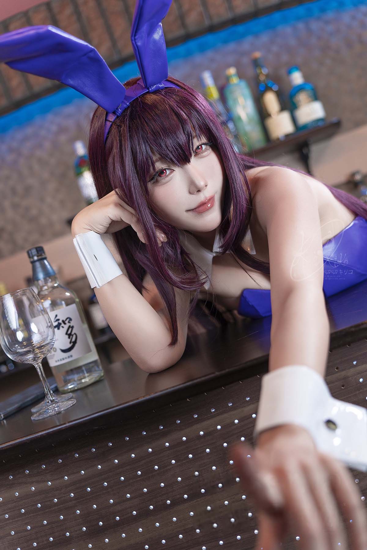 切切celia – 斯卡哈兔女郎 Cosplay-第1张