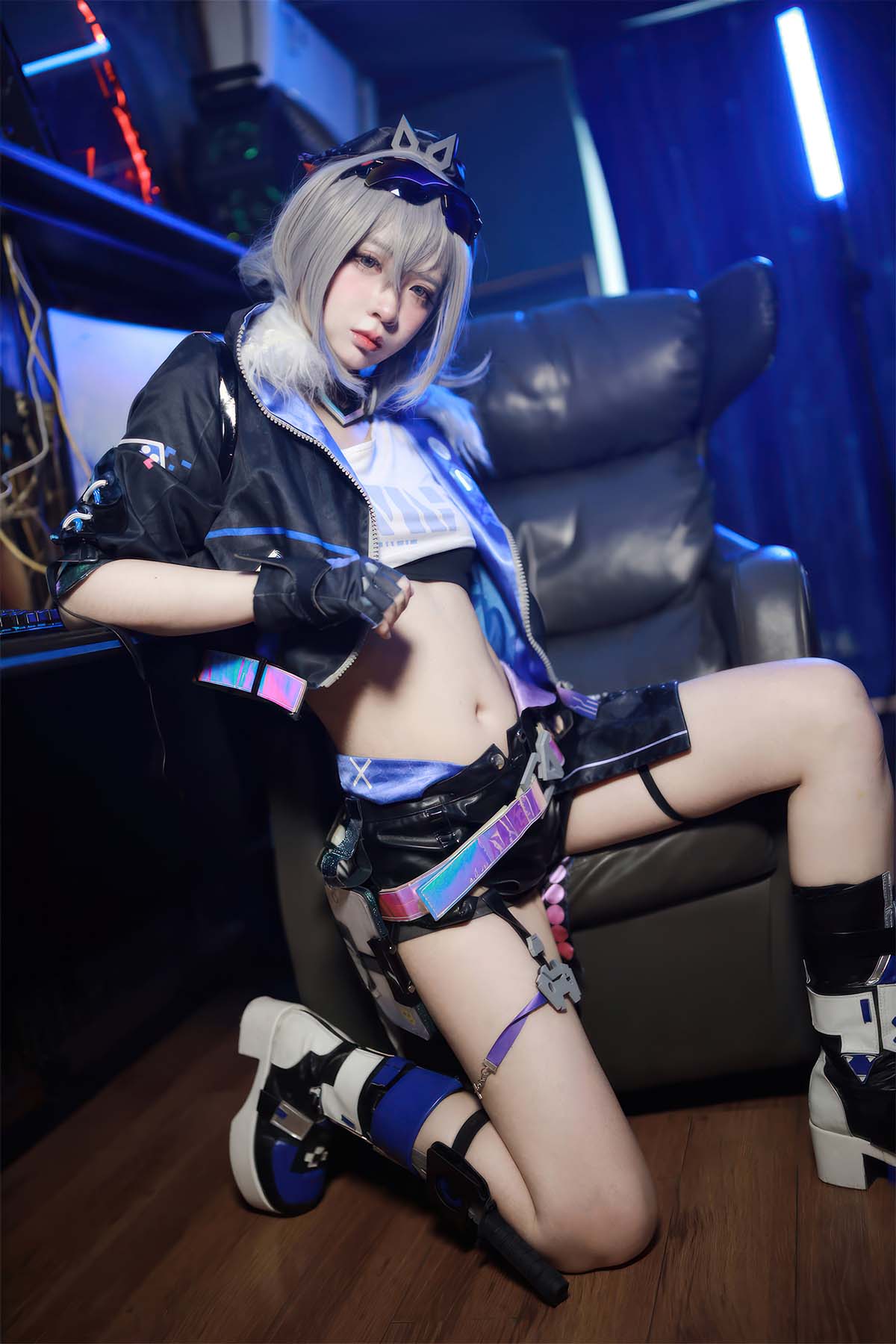 疯猫ss – 少女衣橱 银狼 Cosplay-第1张
