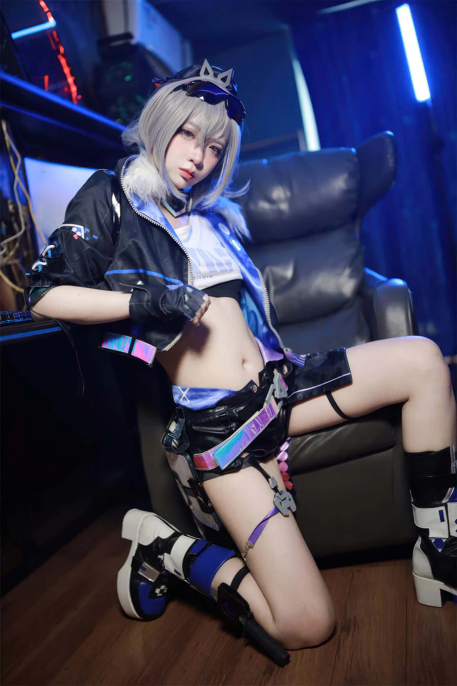 疯猫ss – 少女衣橱 银狼 Cosplay-第1张