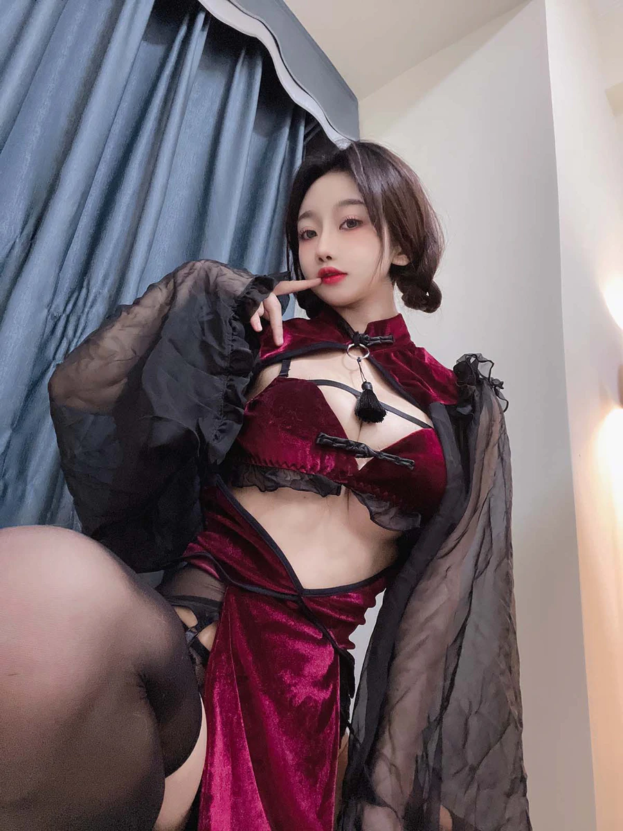 鬼畜瑶在不在w – 旗袍瑶 Cosplay-第1张