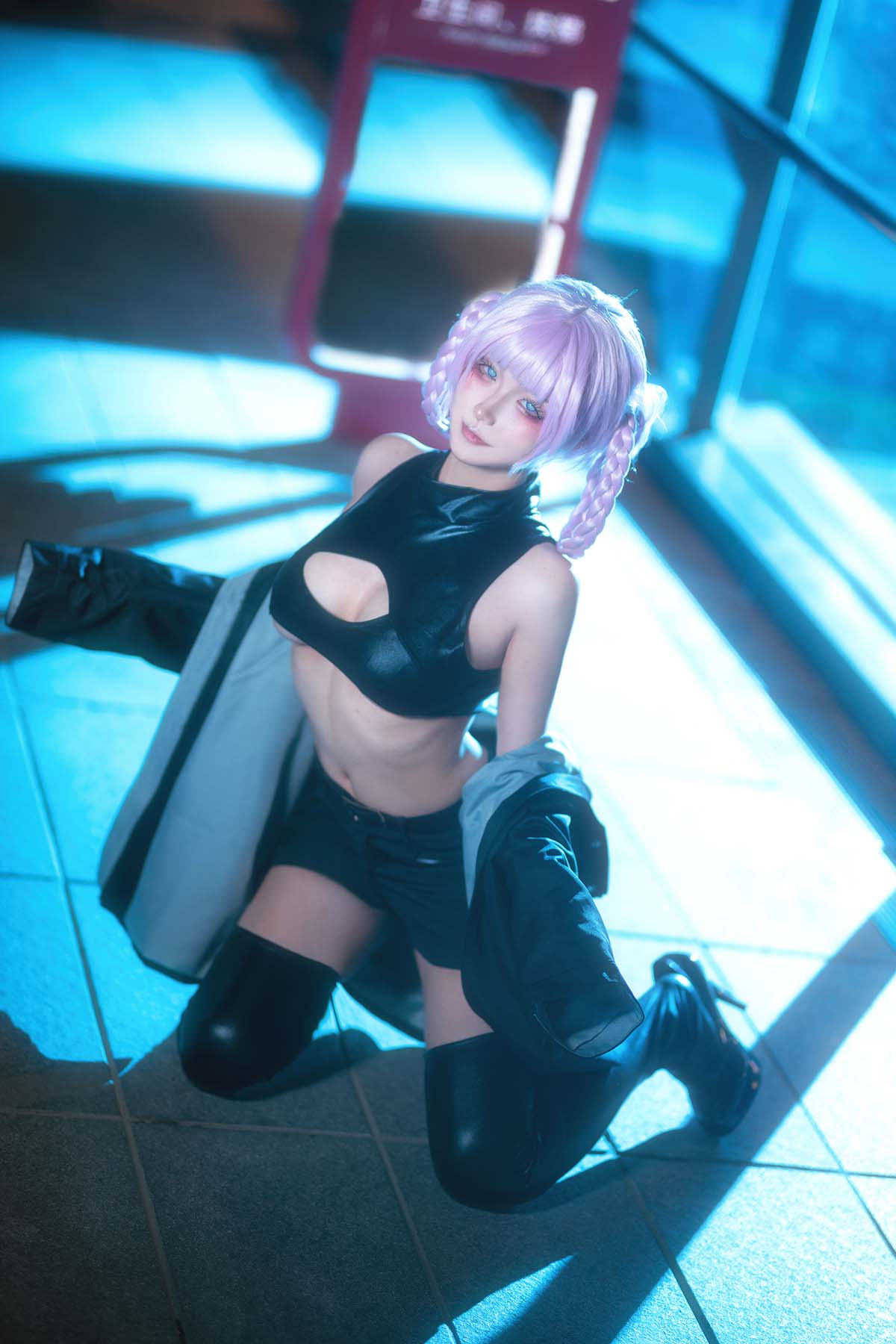 Seya-狮砸 – 彻夜之歌 七草荠 Cosplay-第1张