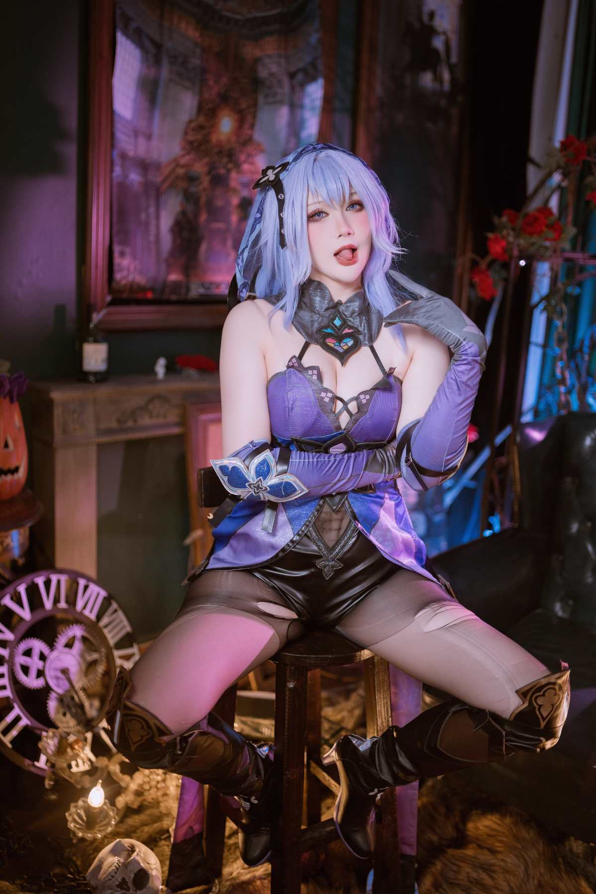 兔胖胖min – 黑天鹅 Cosplay-第1张
