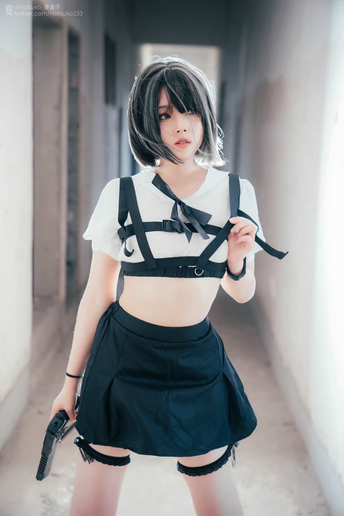 Natsuko夏夏子 – 绑带特工 Cosplay-第1张