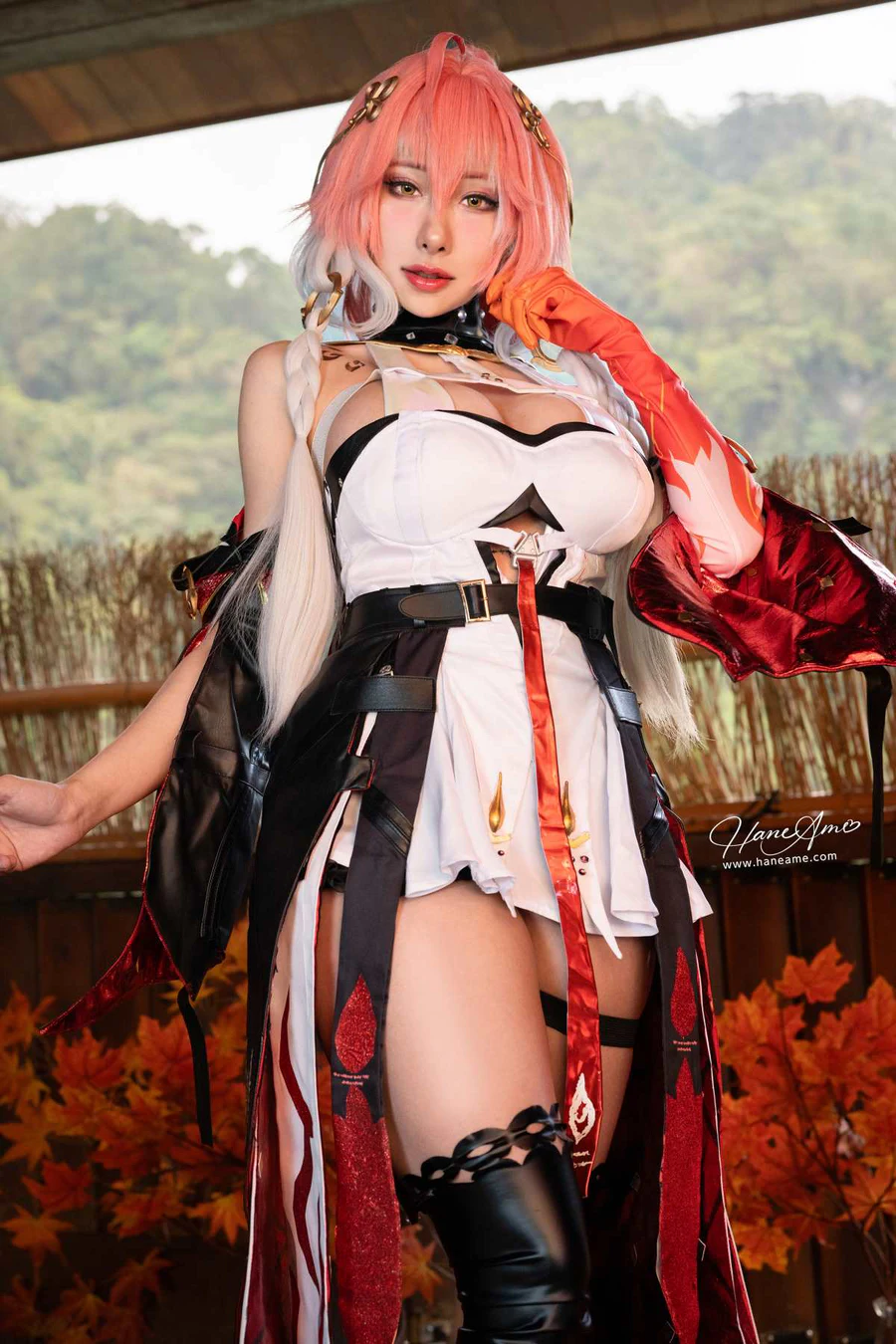 Hane Ame 雨波写真 – 鳴潮 長離 Cosplay-第1张