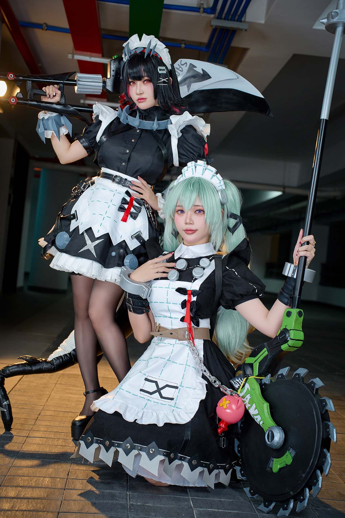 ZinieQ & Tiny Asa – Corin x Ellen Joe Cosplay-第1张