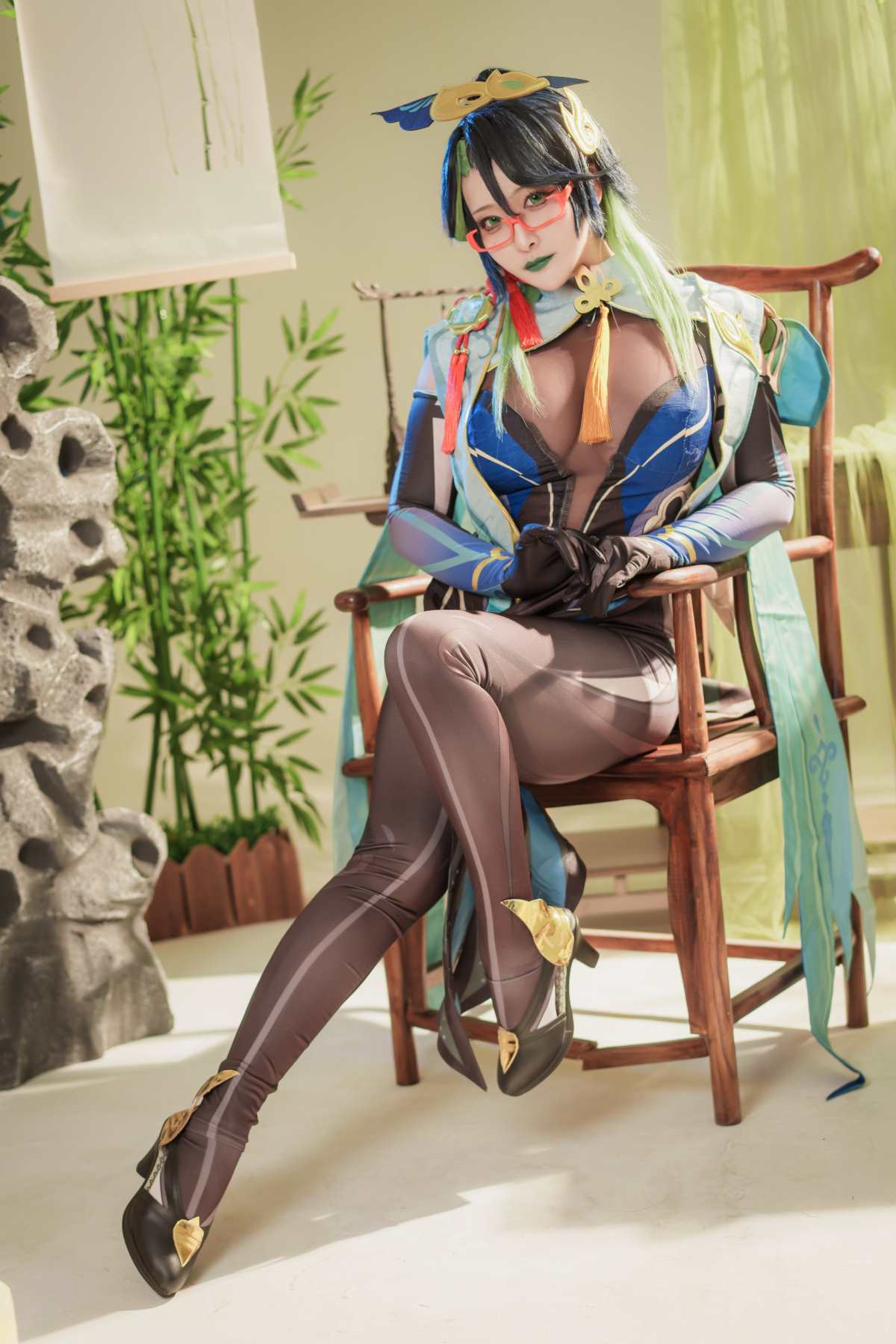 洛璃LoLiSAMA – 闲云 Cosplay-第1张