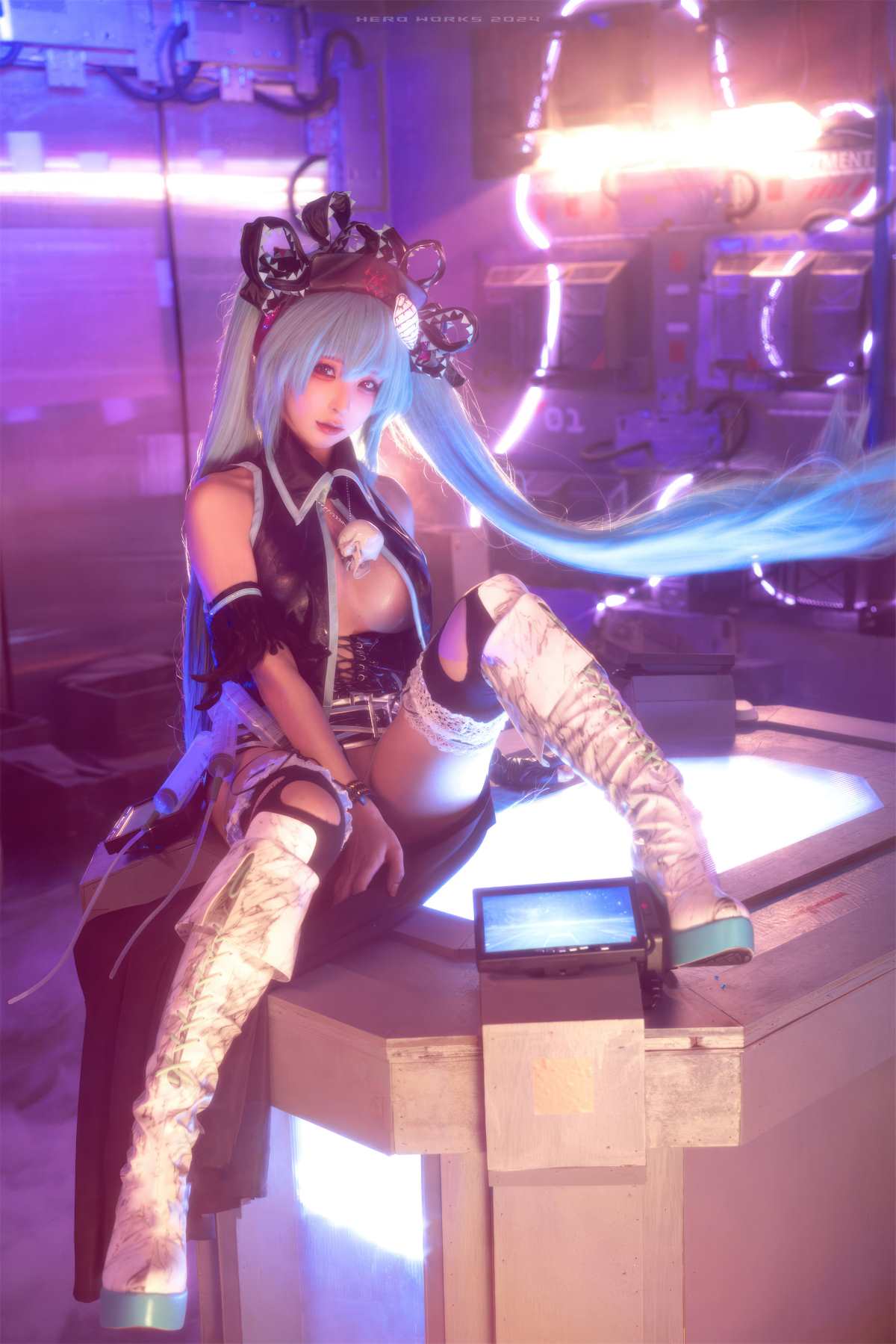 蠢沫沫 – 骸音 Cosplay-第1张