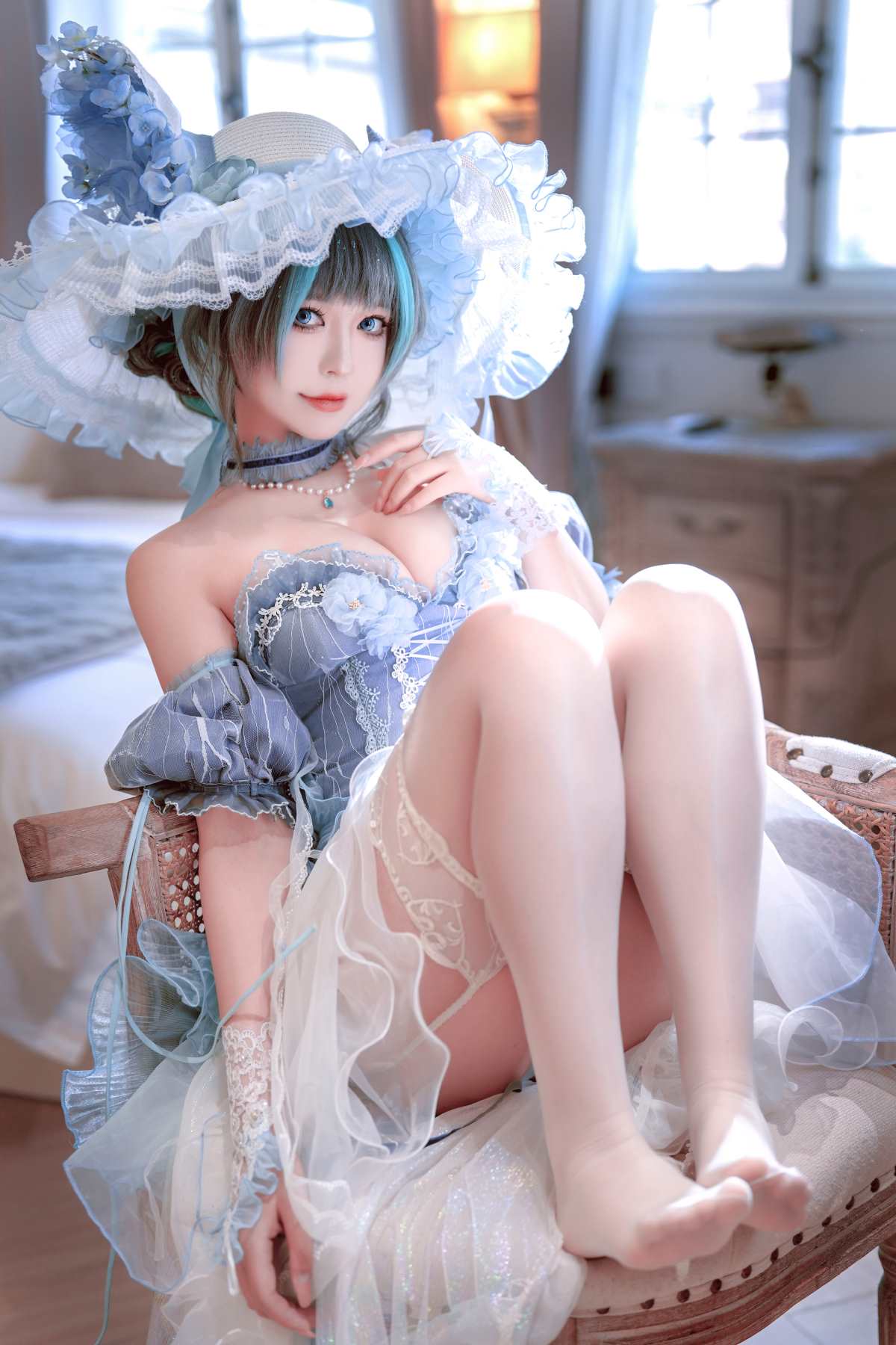 半半子 – チェシャー廃稿礼装 Cosplay-第1张