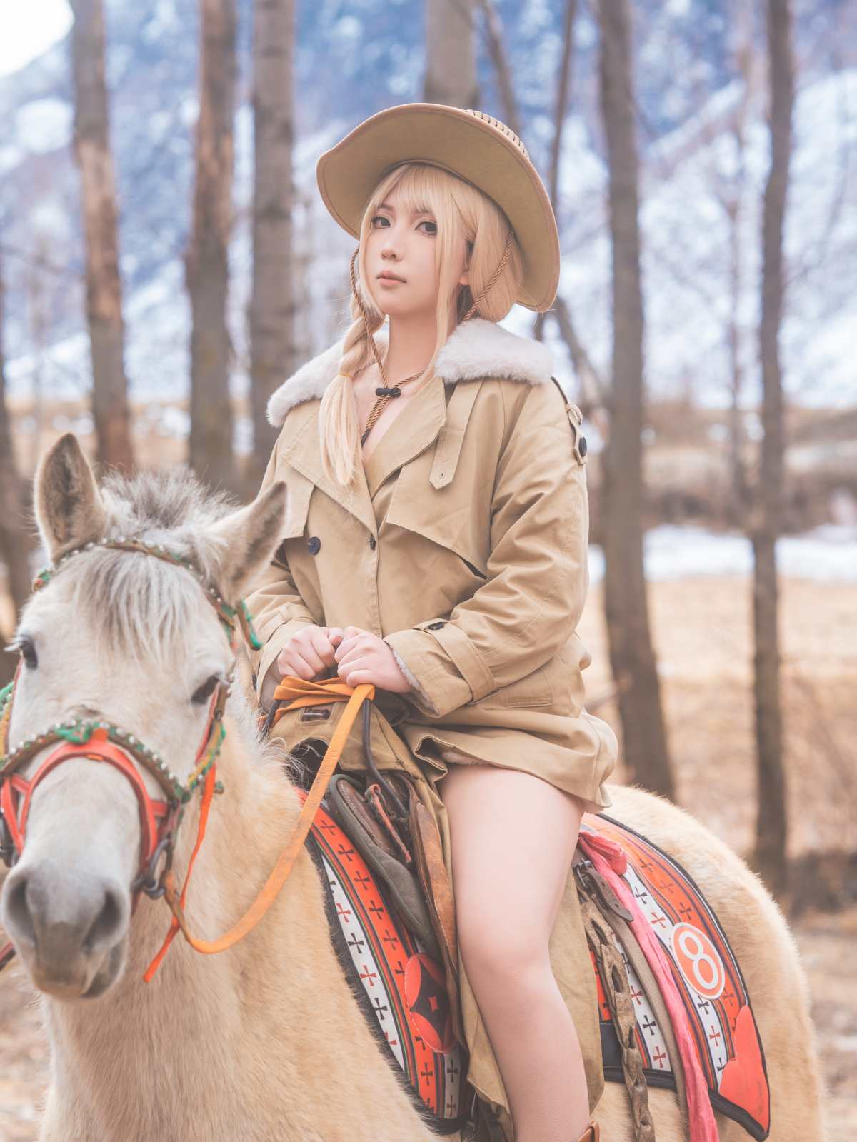 小和甜酒 – 骑马 猎人 Cosplay-第1张