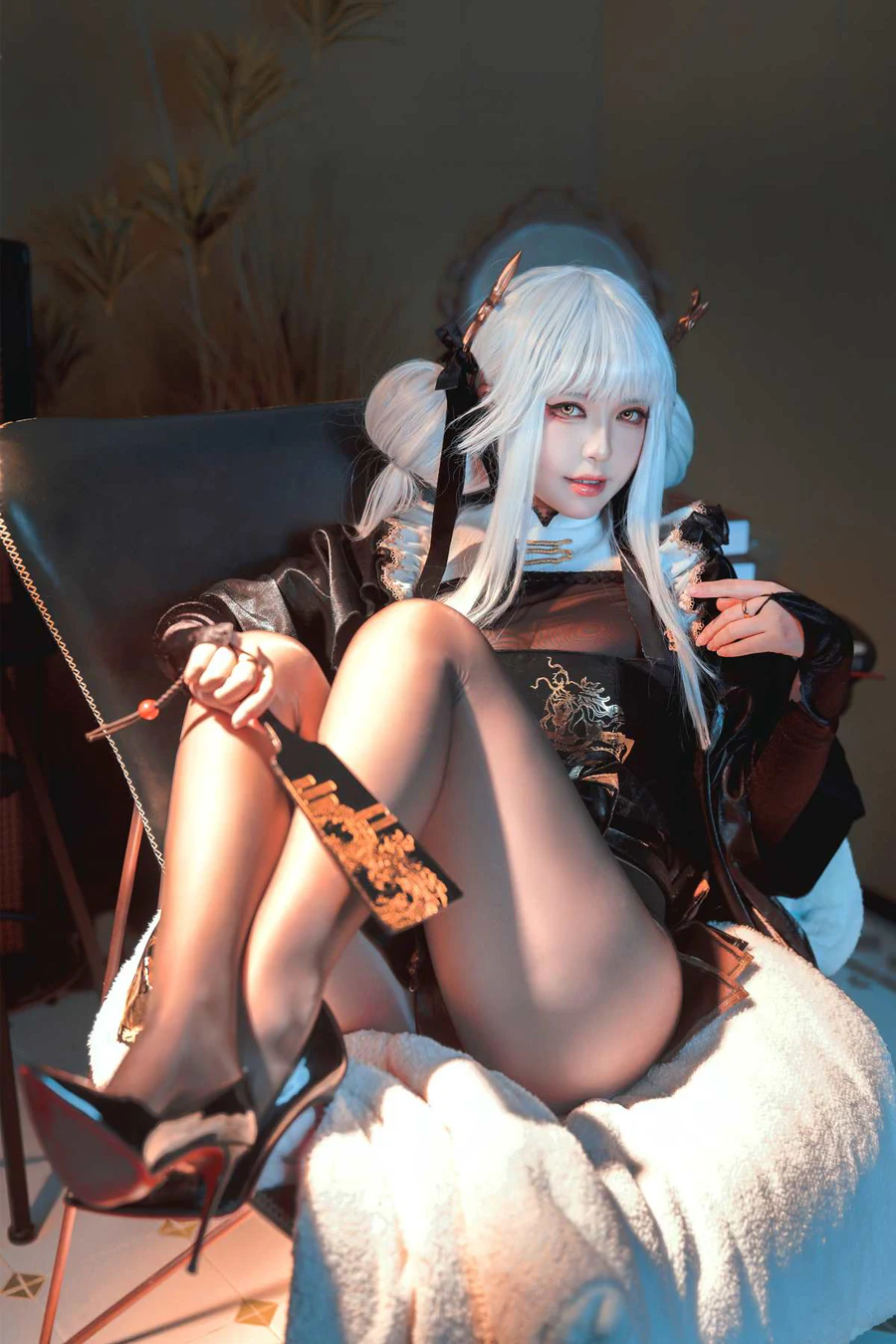 半半子 – NIKKE 布兰儿 Cosplay-第1张
