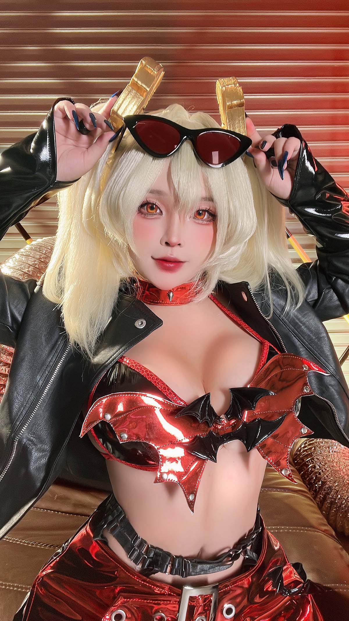 Sayo Momo – Set A Burnice Cosplay-第1张