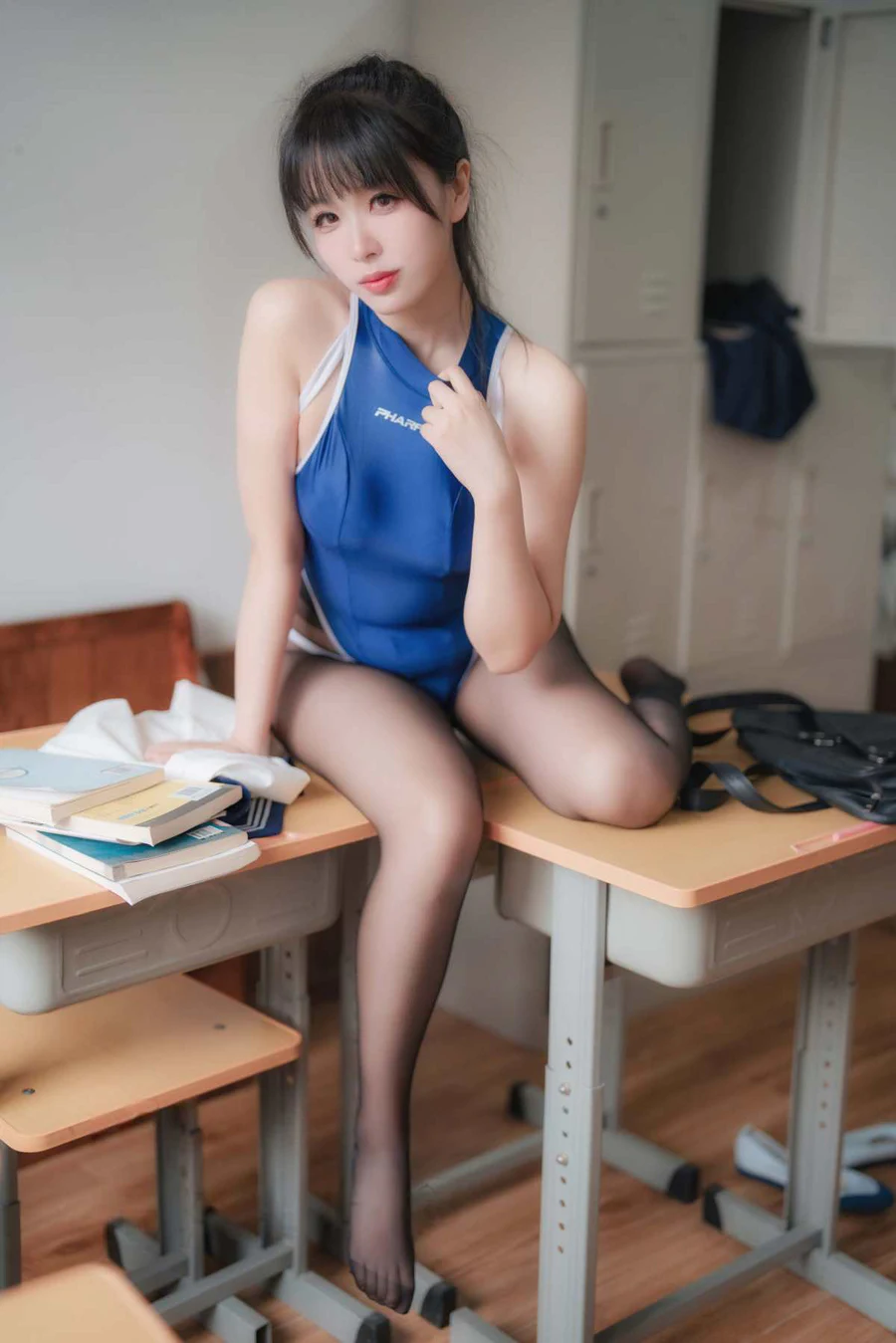 轩萧学姐 – 竞泳本C Cosplay-第1张