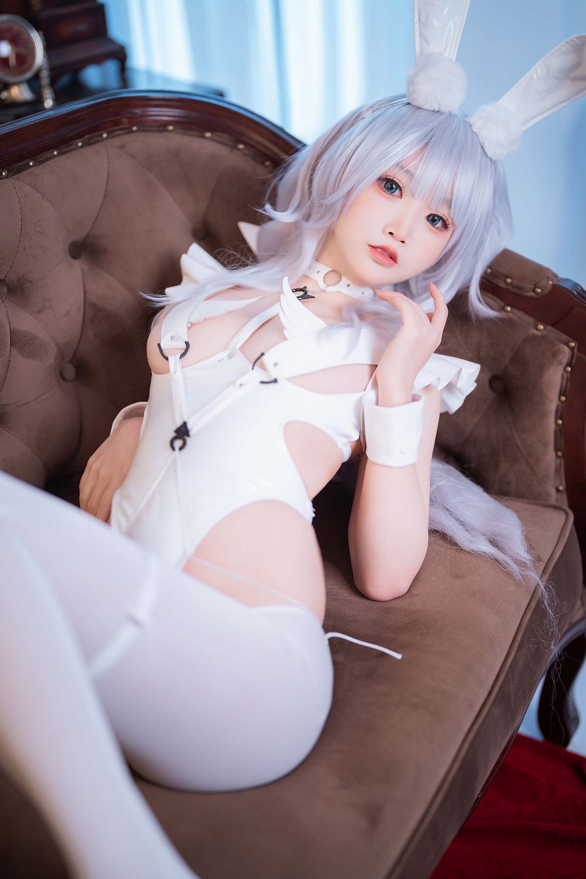 面饼仙儿 – 碧蓝航线 恶毒兔女郎 Cosplay-第1张