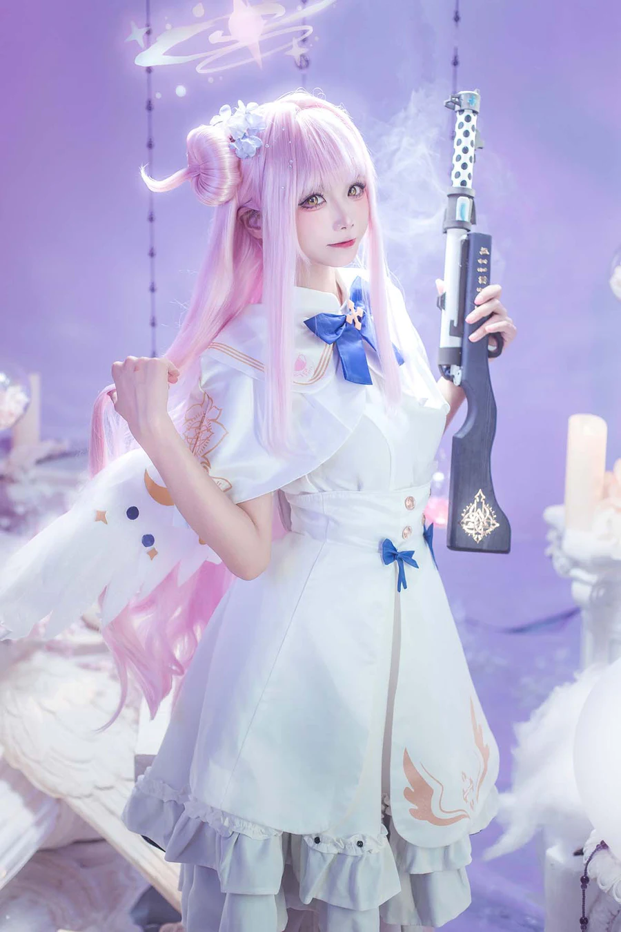 艾西aiwest – 圣园未花 Cosplay-第1张