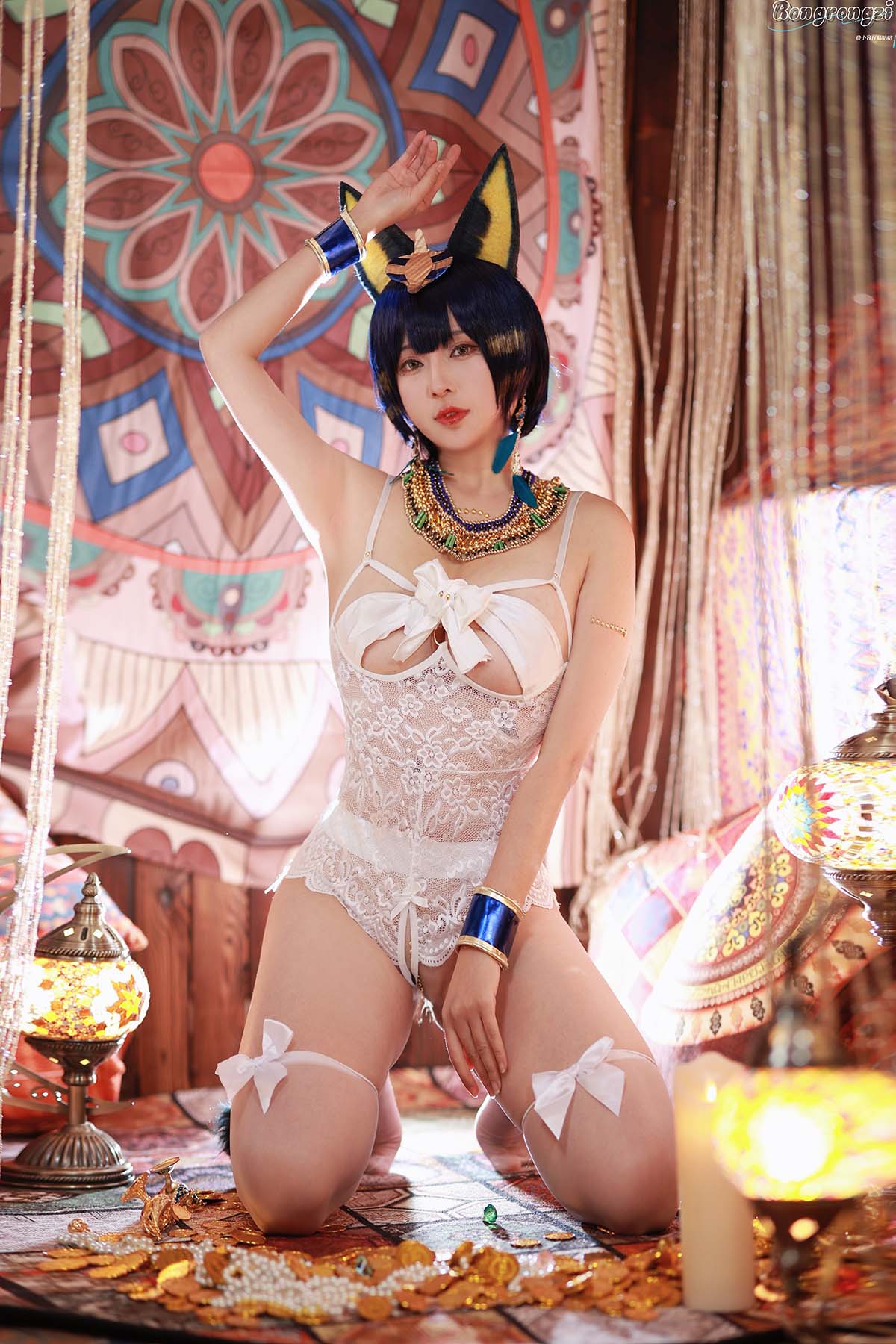 小容仔咕咕咕 – 埃及猫 Cosplay-第1张