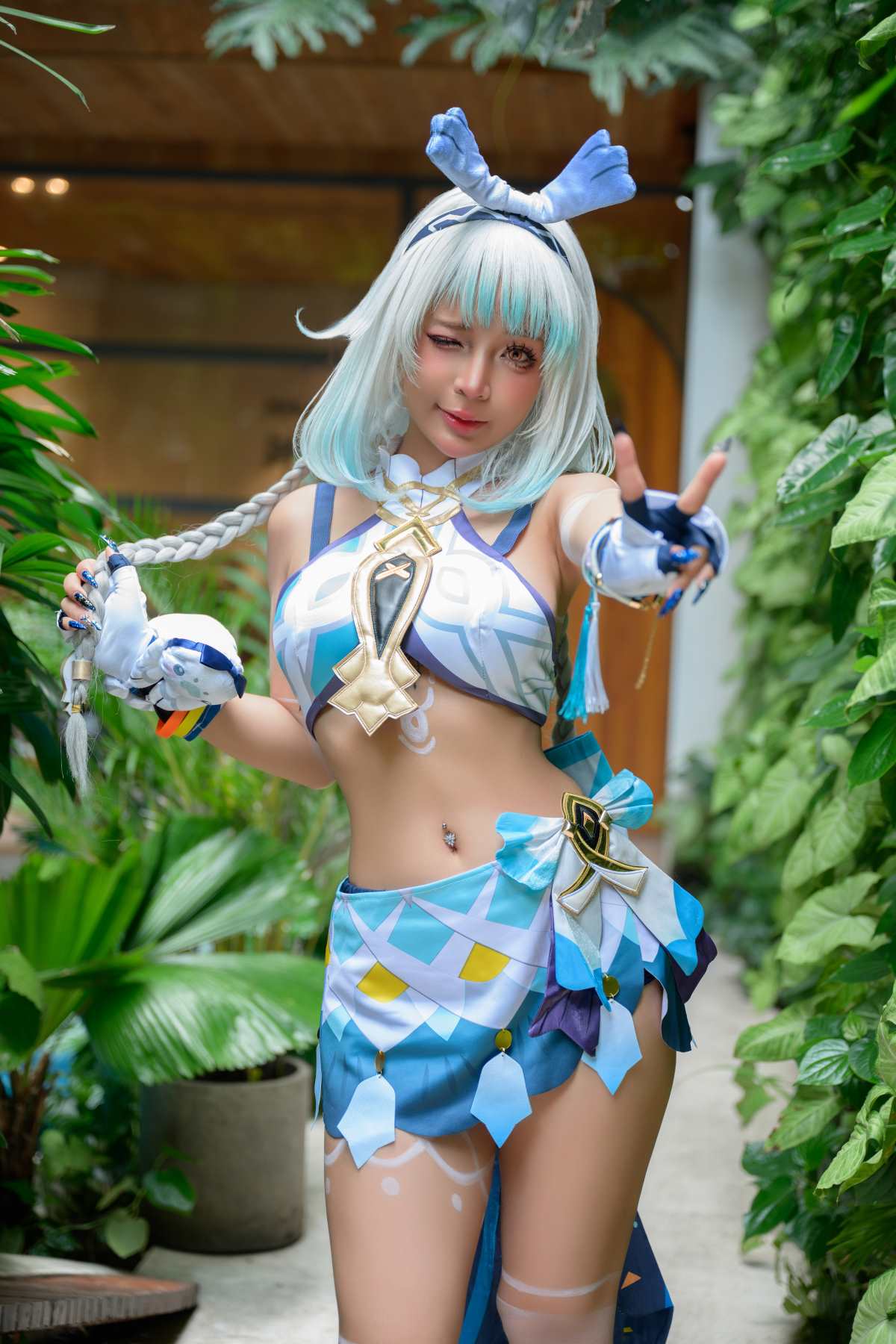 Umeko J – Mualani Cosplay-第1张