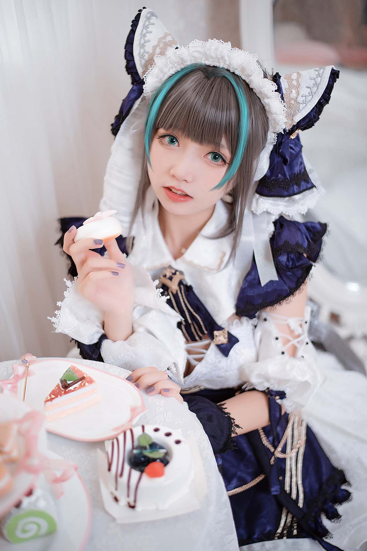 大大卷卷小卷 – 碧蓝航线 柴郡 Cosplay-第1张