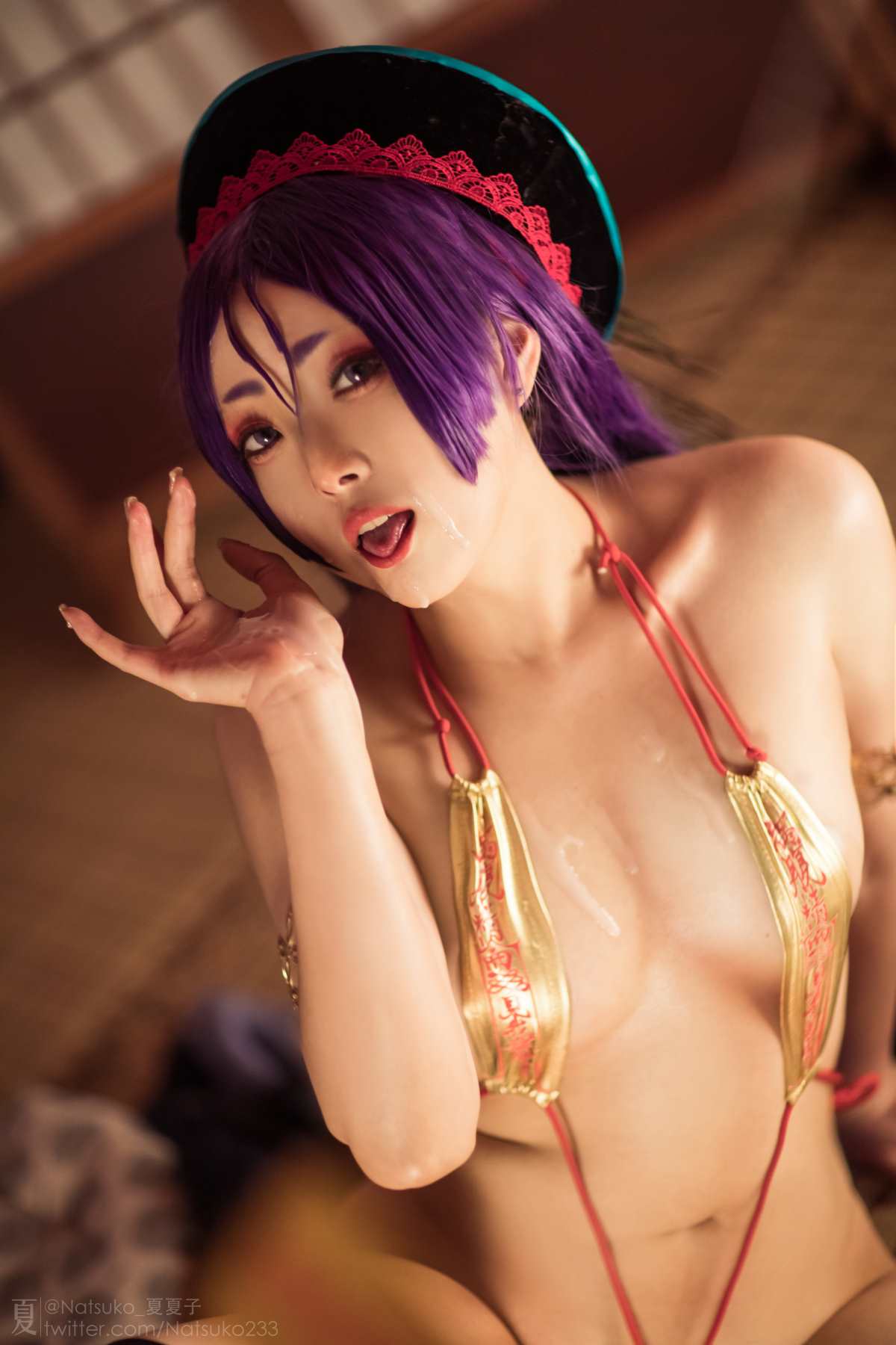 Natsuko夏夏子 – 源赖光 僵尸同人 Cosplay-第1张
