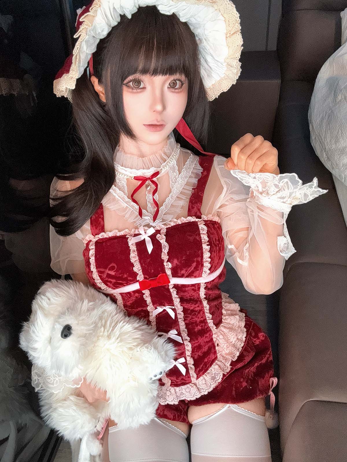 蠢沫沫 – 2025年1月合集(10套） Cosplay-第1张