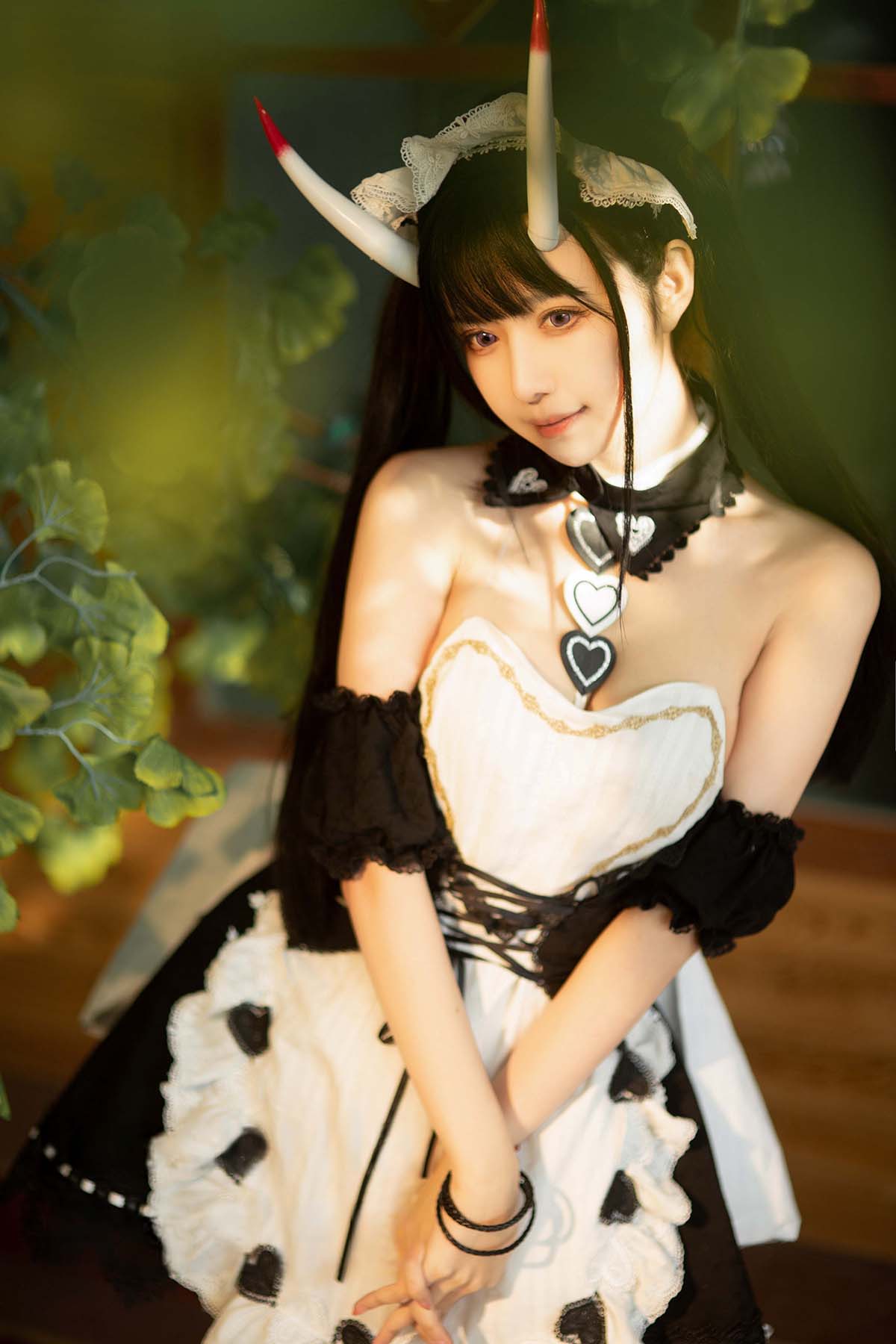 Shika小鹿鹿 – 能代女仆 Cosplay-第1张