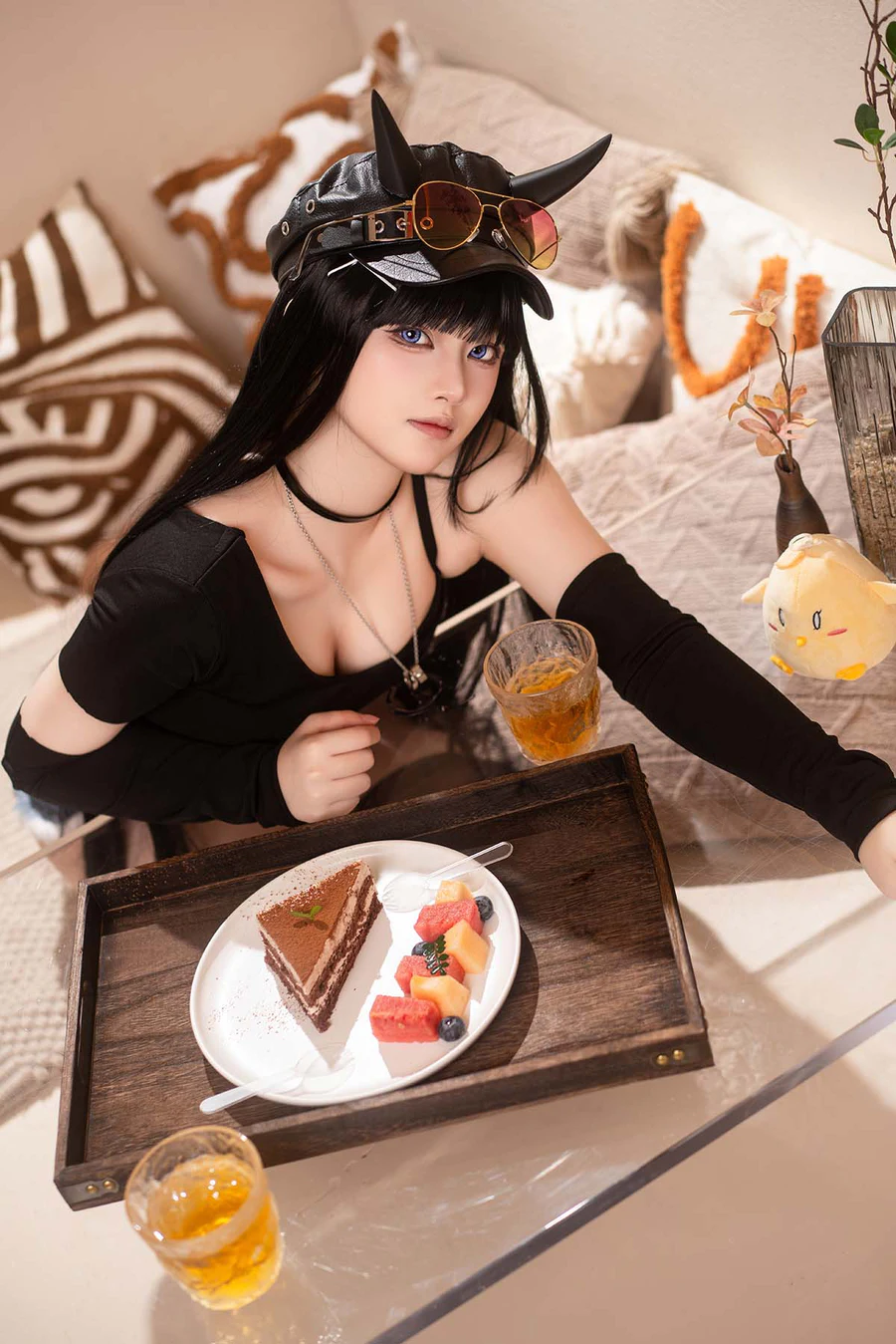 屿鱼 – 能代 Cosplay-第1张