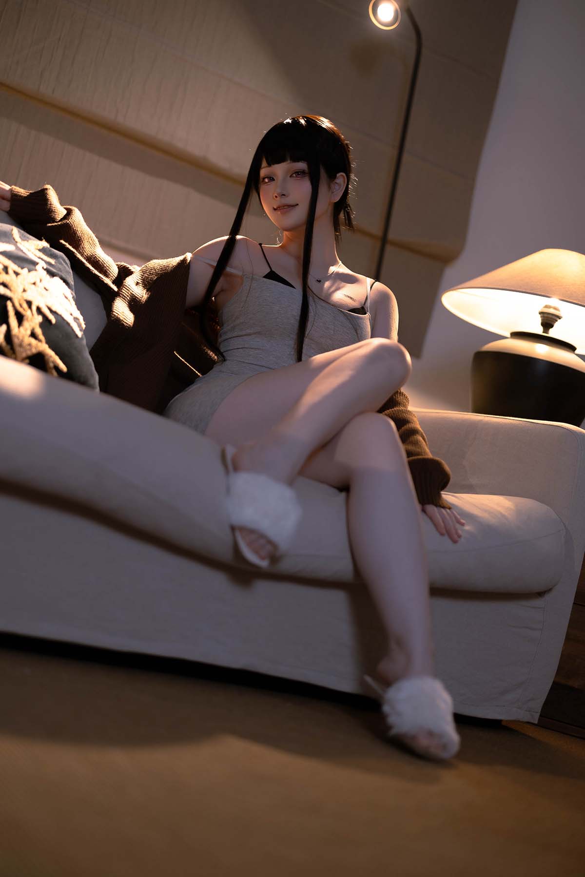 屿鱼 – 杀手妻子 Cosplay-第1张