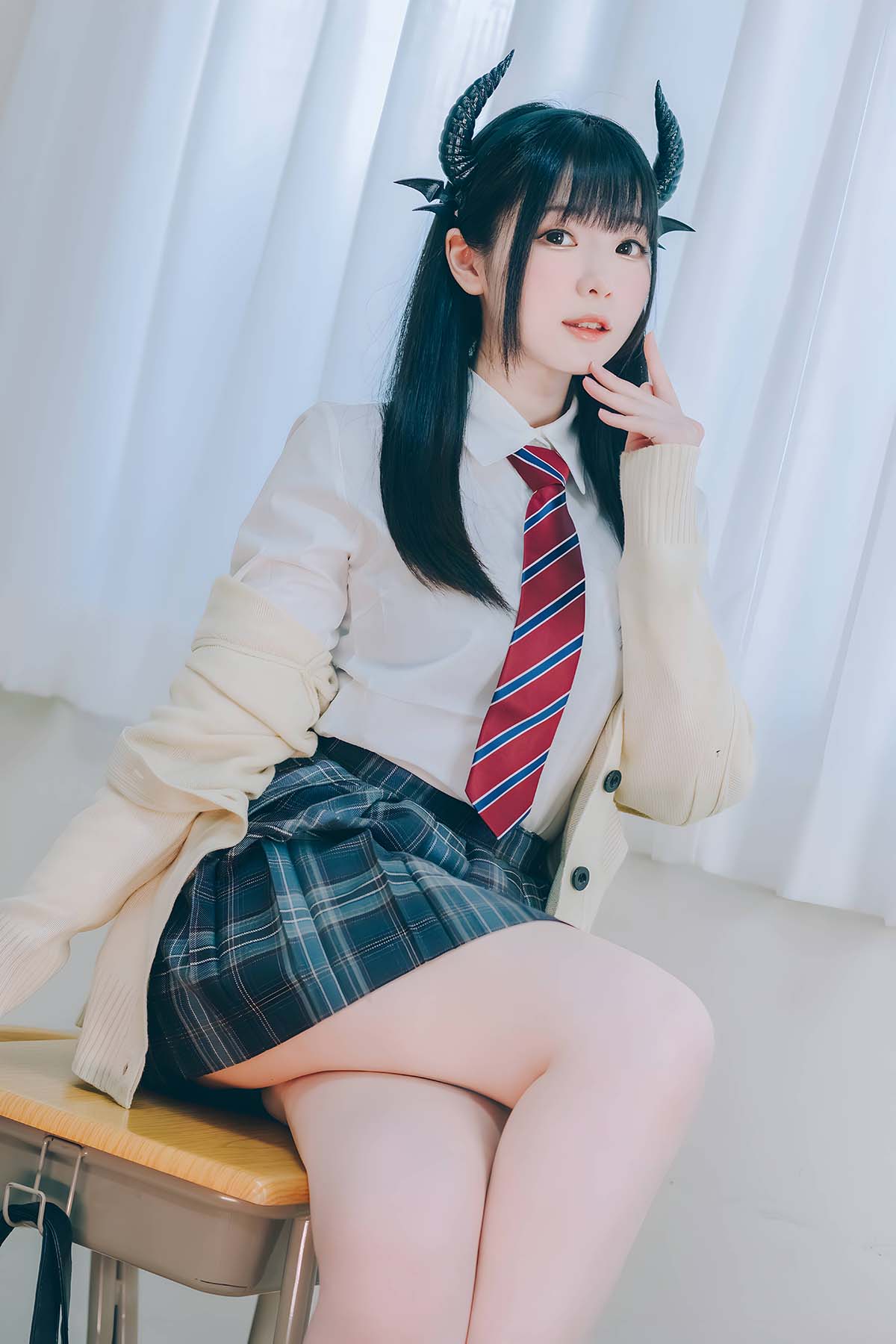 霜月shimo – 隣のサキュバス霜月さん！！vol.01 Cosplay-第1张