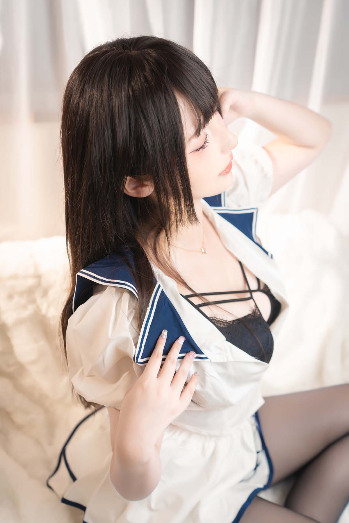 神楽板真冬 – 柔光水滑 Cosplay-第1张