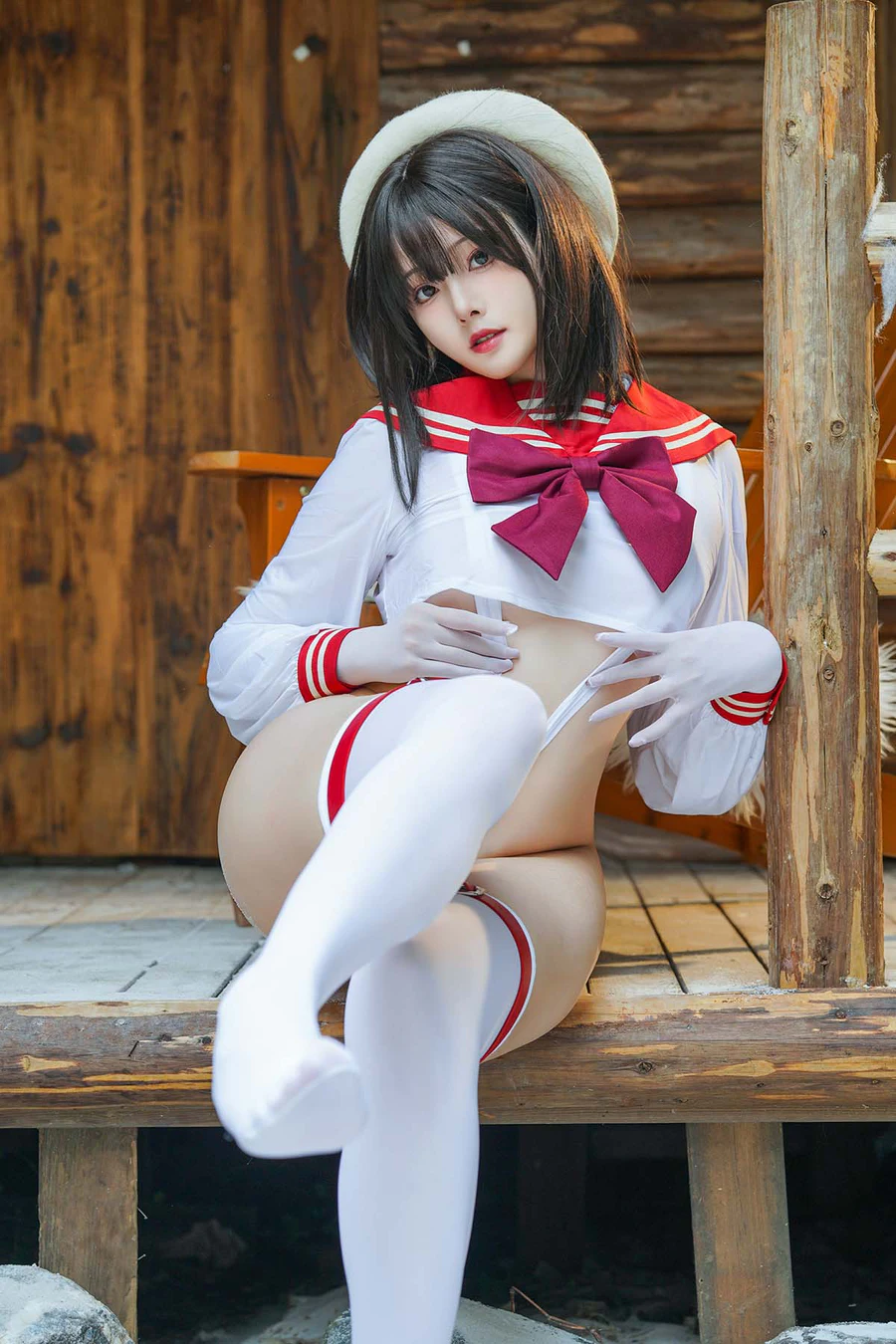 Natsuko夏夏子 – 小春日和 Cosplay-第1张