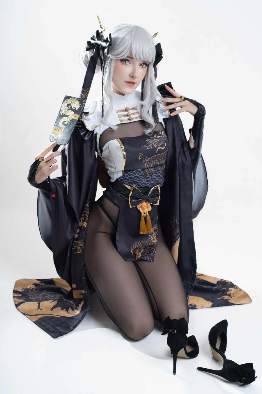 Candy Ball – Blanc (White Rabbit) (NIKKE) Cosplay-第1张
