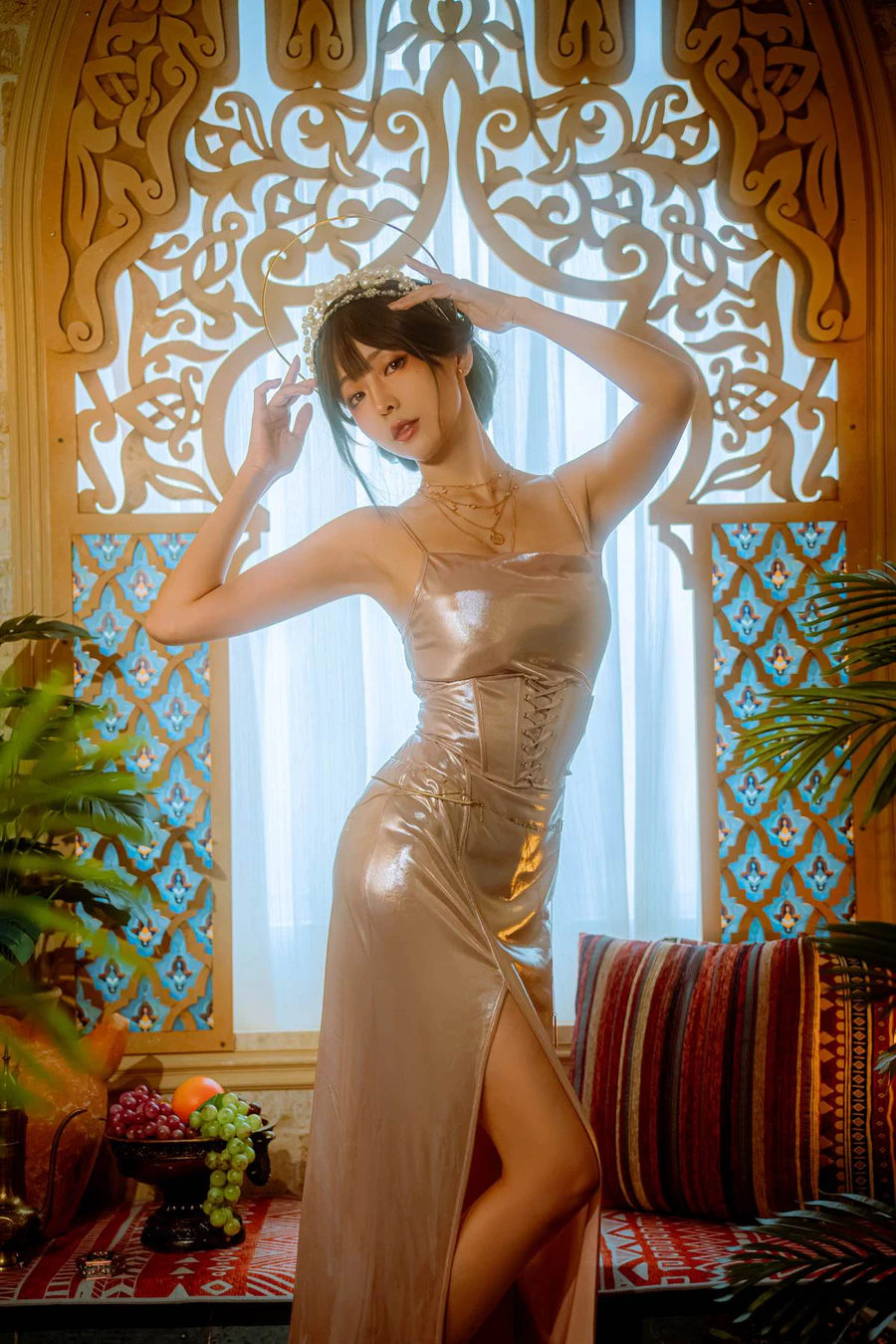 Ely_eee(ElyEE子) – Exotic Goddess 異國女神 Cosplay-第1张