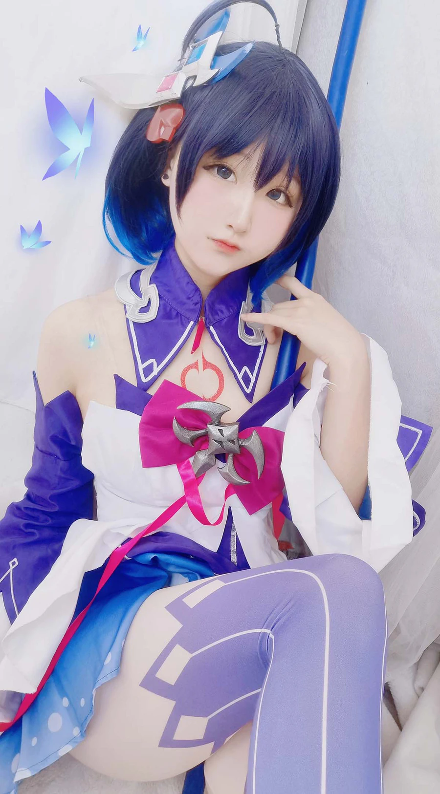 Seele麦麦 – 希儿幻海梦蝶 Cosplay-第1张