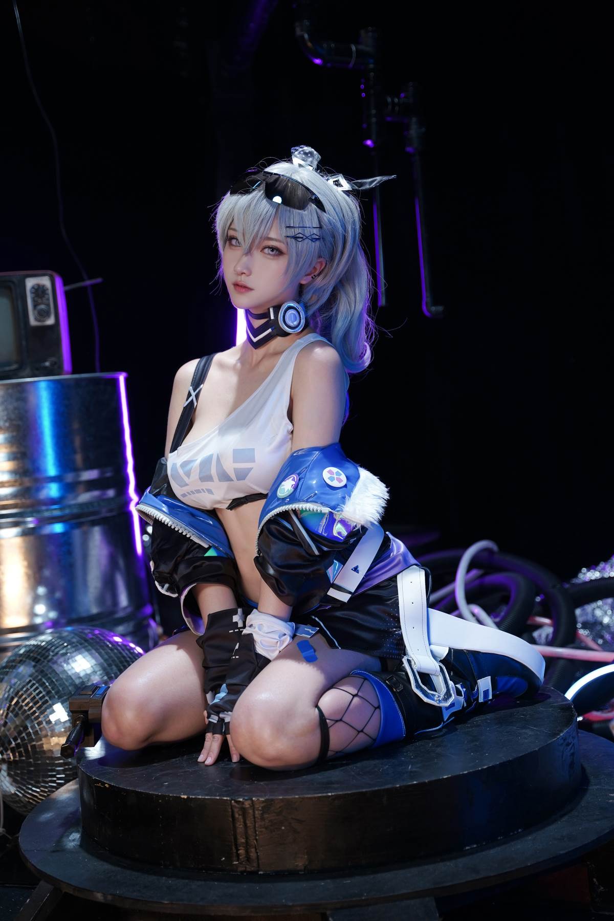 Seya-狮砸 – 崩坏：星穹铁道 银狼 Cosplay-第1张