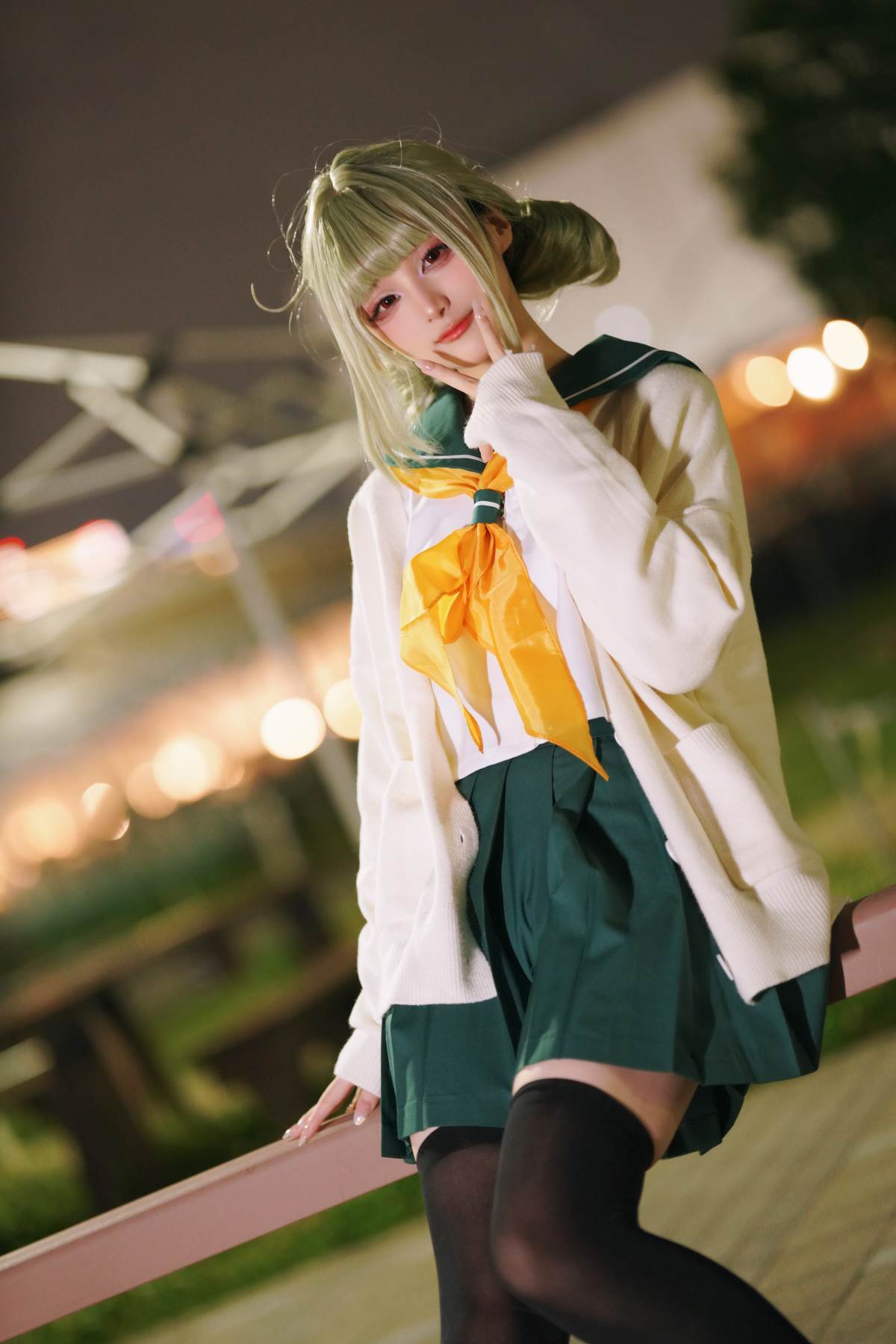 幼愛youmeko – 小琪舞JK制服 Cosplay-第1张