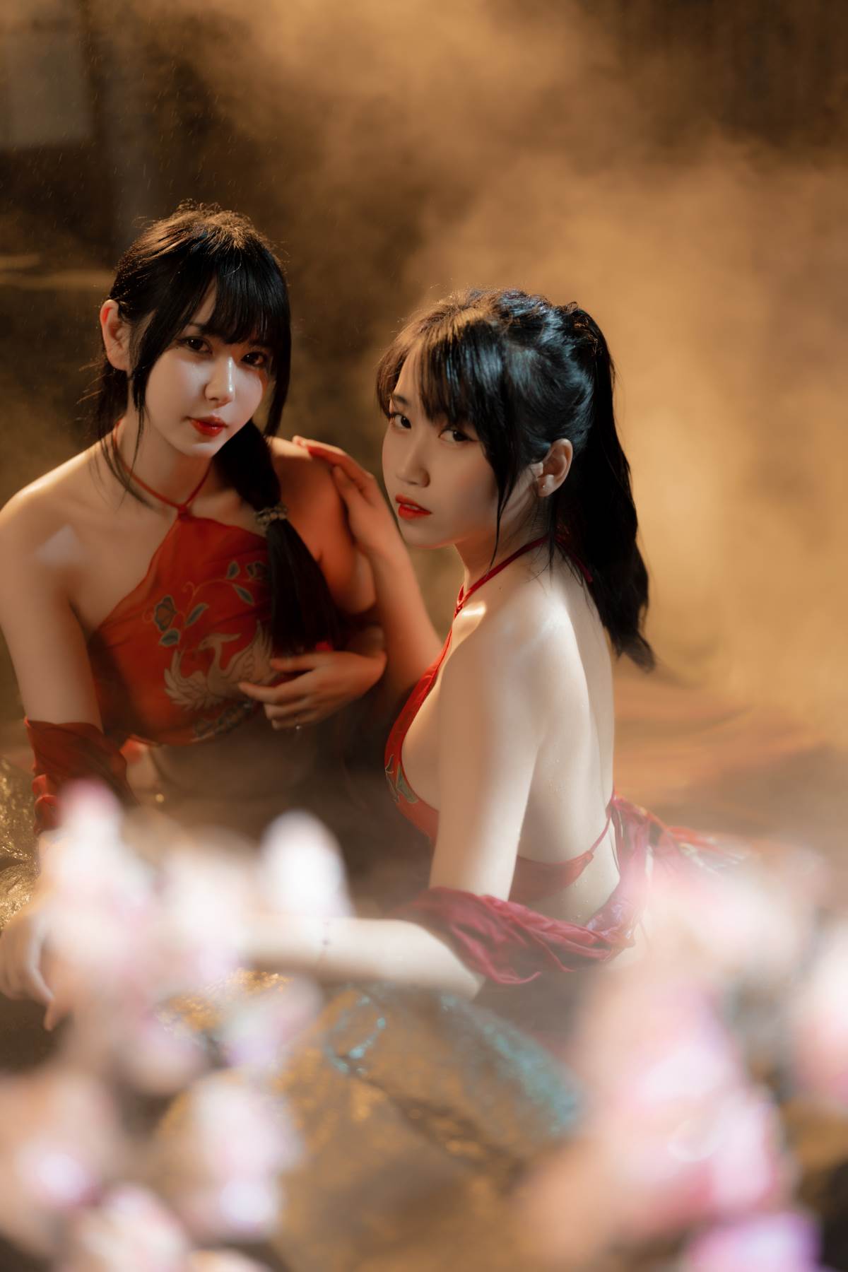 Tina很妖孽呀 & 不呆猫 – 古风双人 Cosplay-第1张