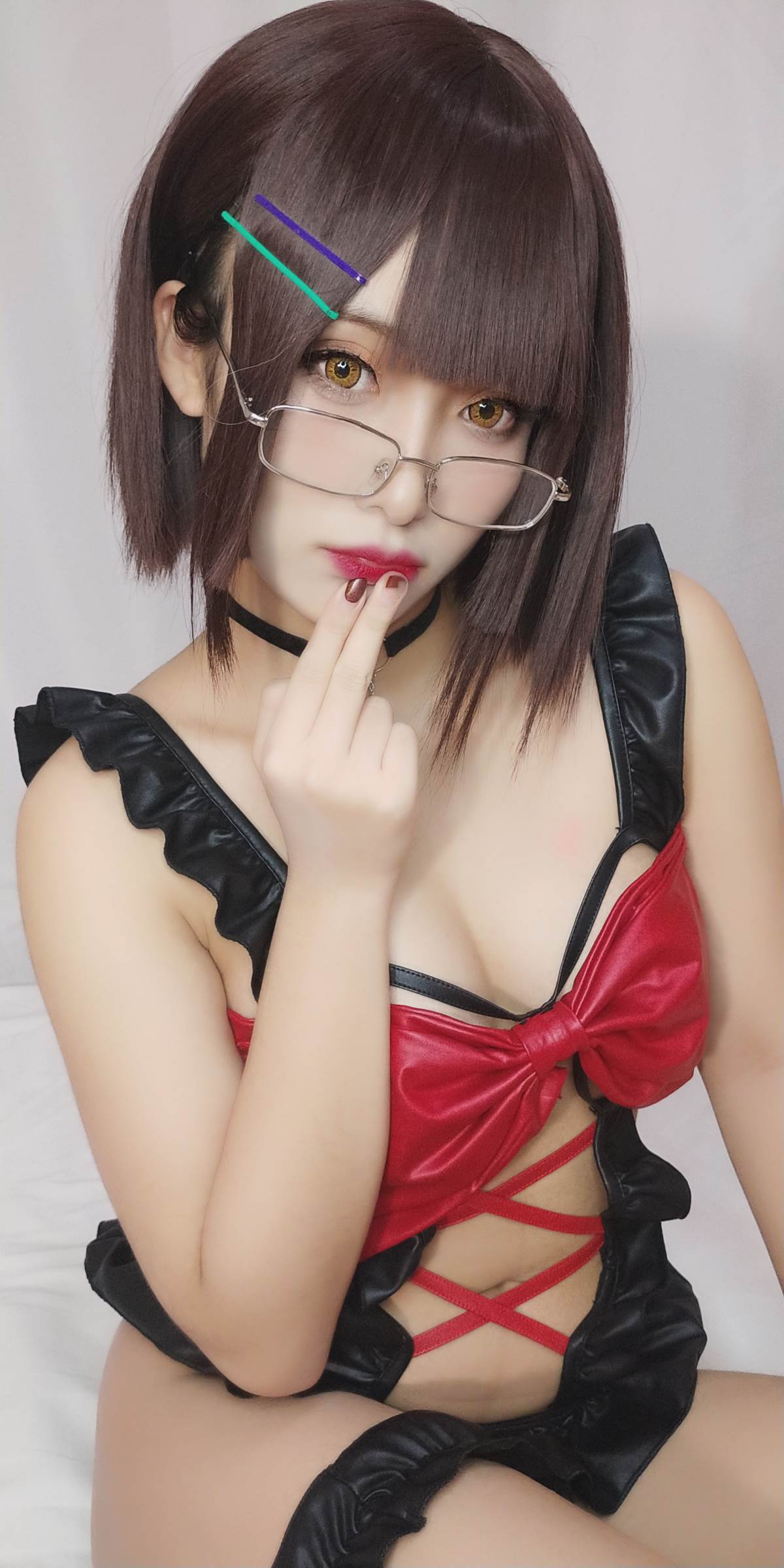 洛璃LoLiSAMA – 红色蝴蝶的妹妹 Cosplay-第1张