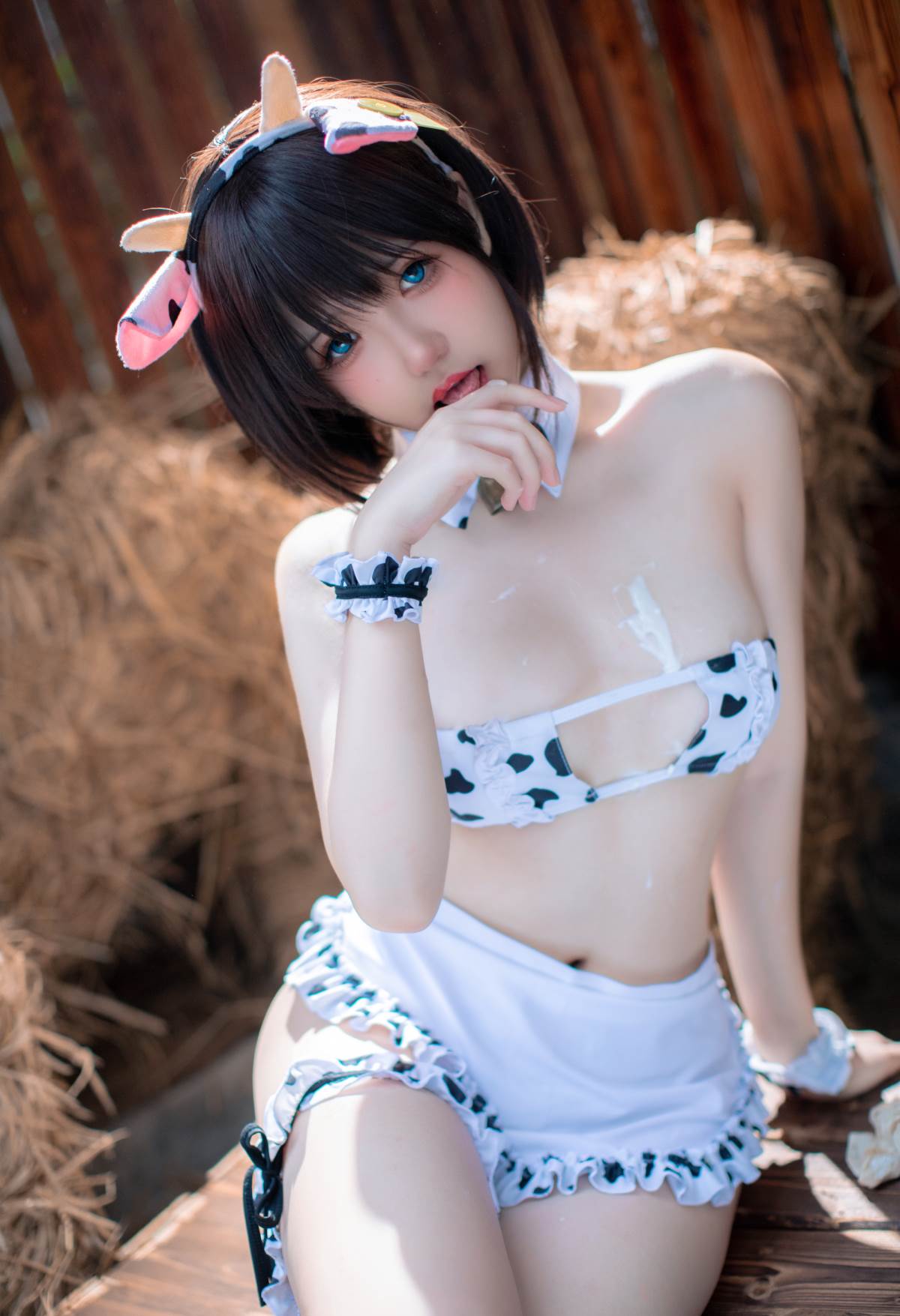 阿薰kaOri – 小薰喝牛奶 Cosplay-第1张
